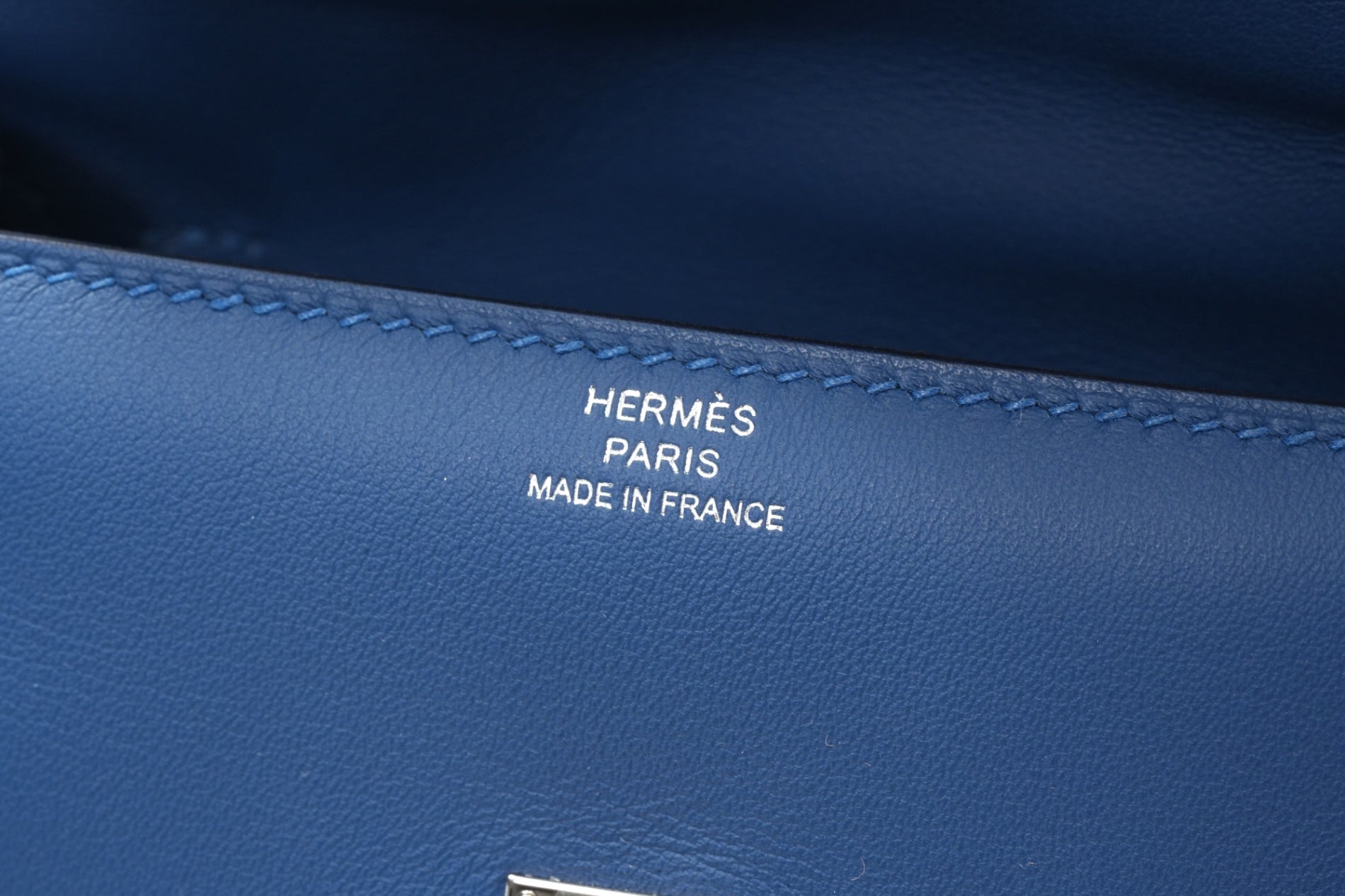 HERMES ケリードール ブルータイ/黒