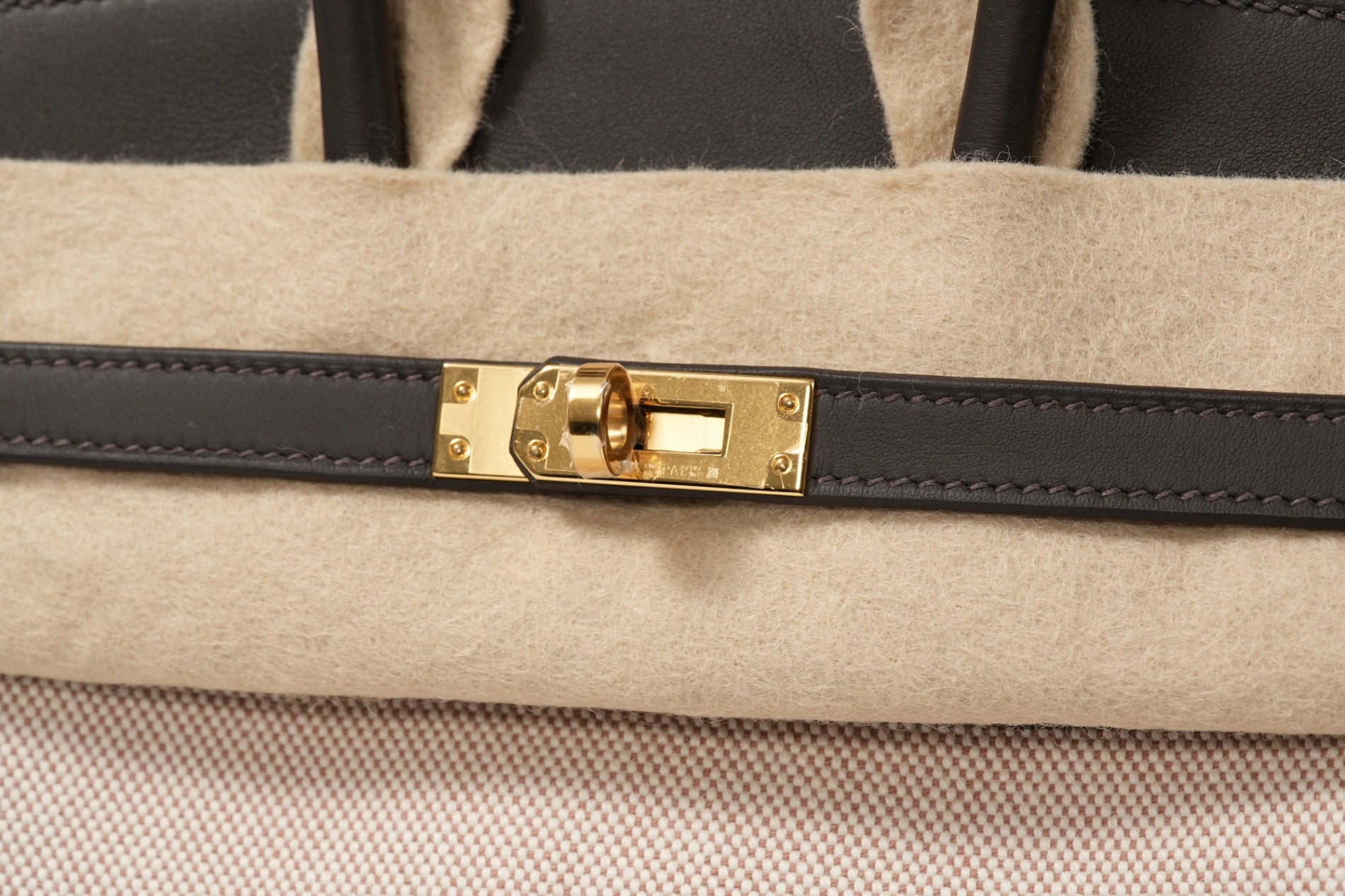 HERMES バーキン25 バイブルン/エクリュ