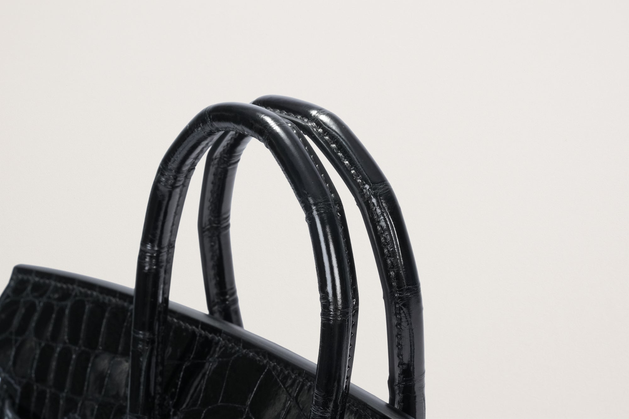 HERMES バーキン25 クロコダイル 黒
