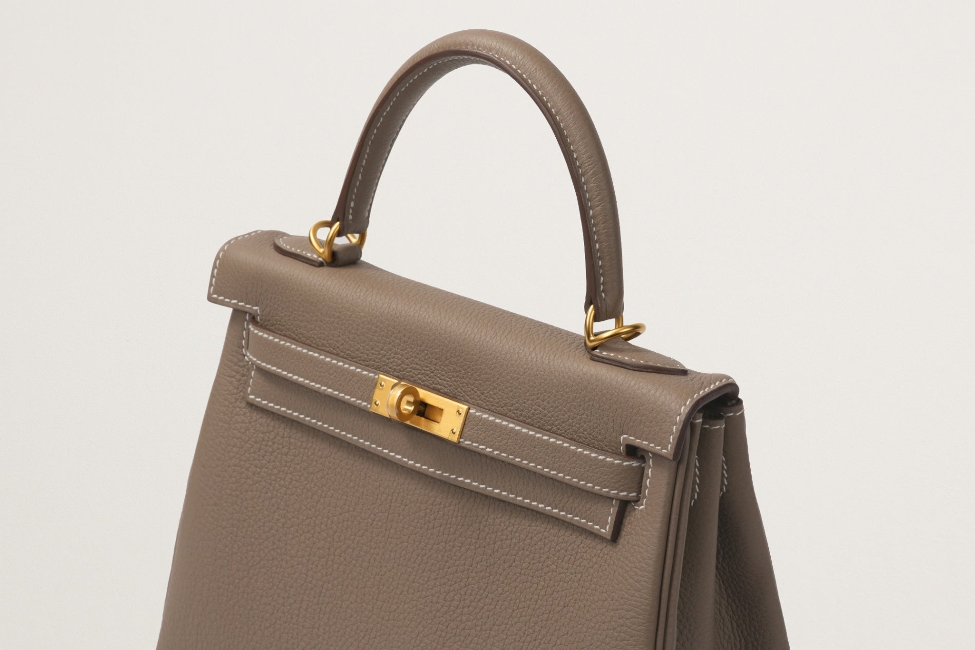 HERMES ケリー25 内縫い エトゥープ