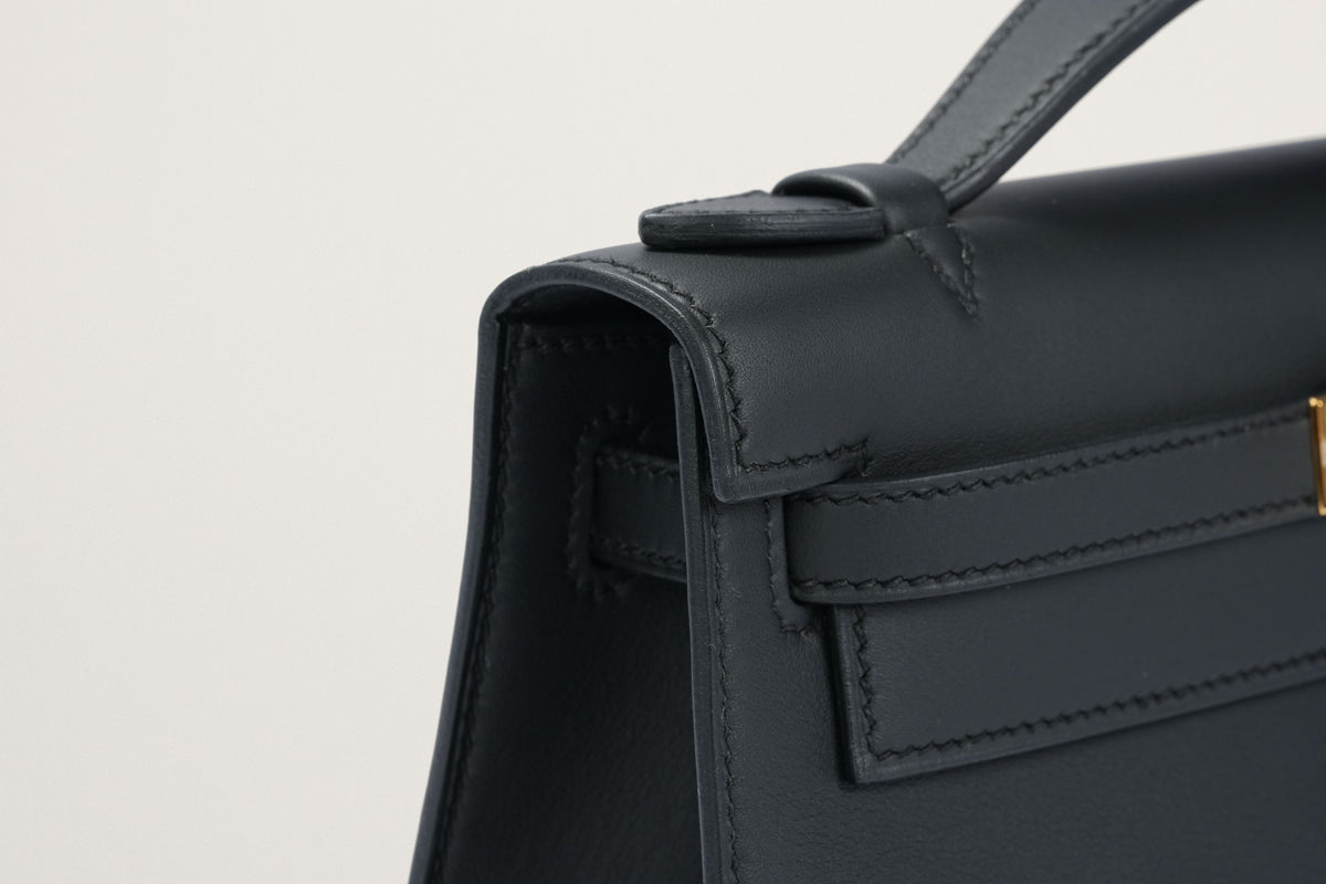 HERMES ポシェットケリー 黒