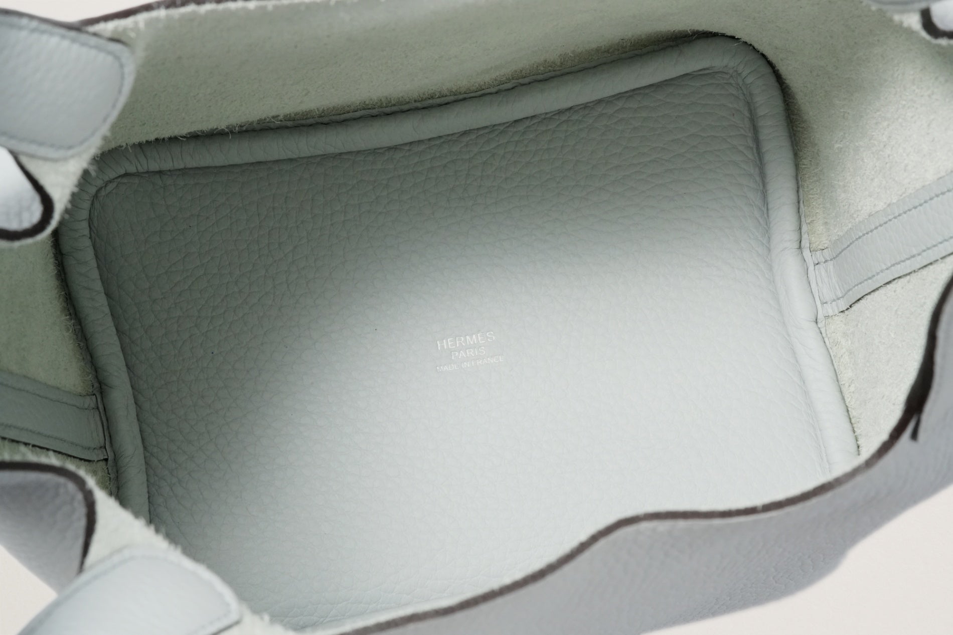 HERMES ピコタンロック18 ブルーぺール