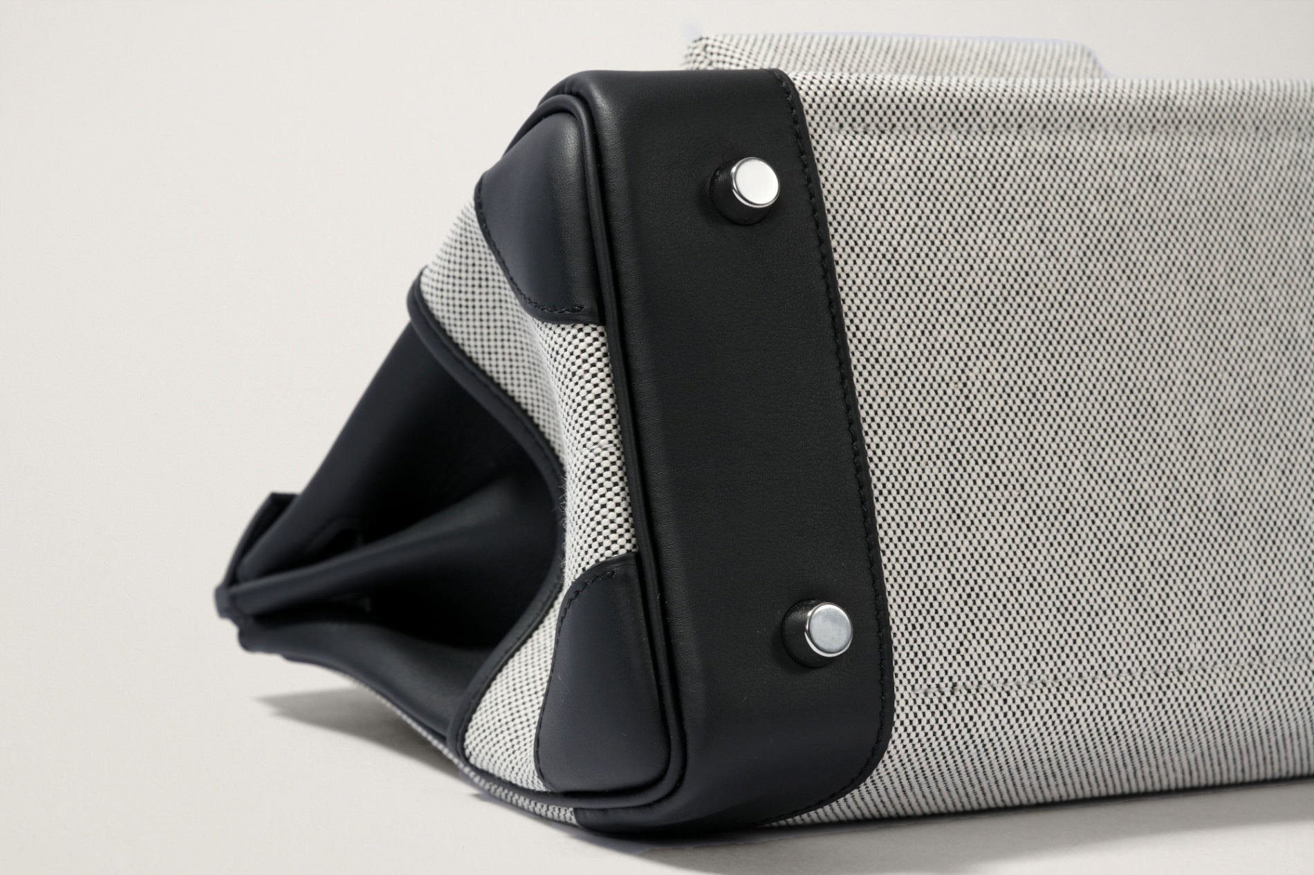 HERMES バーキン25カーゴ 黒/エクリュ