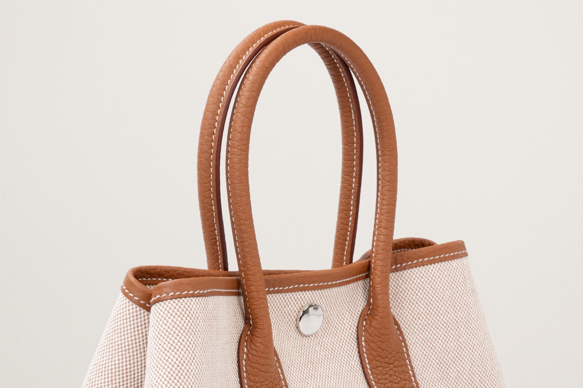 HERMES ネオ・ガーデン23 ゴールド/エクリュ