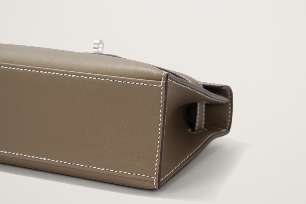 HERMES ポシェットケリー エトゥープ
