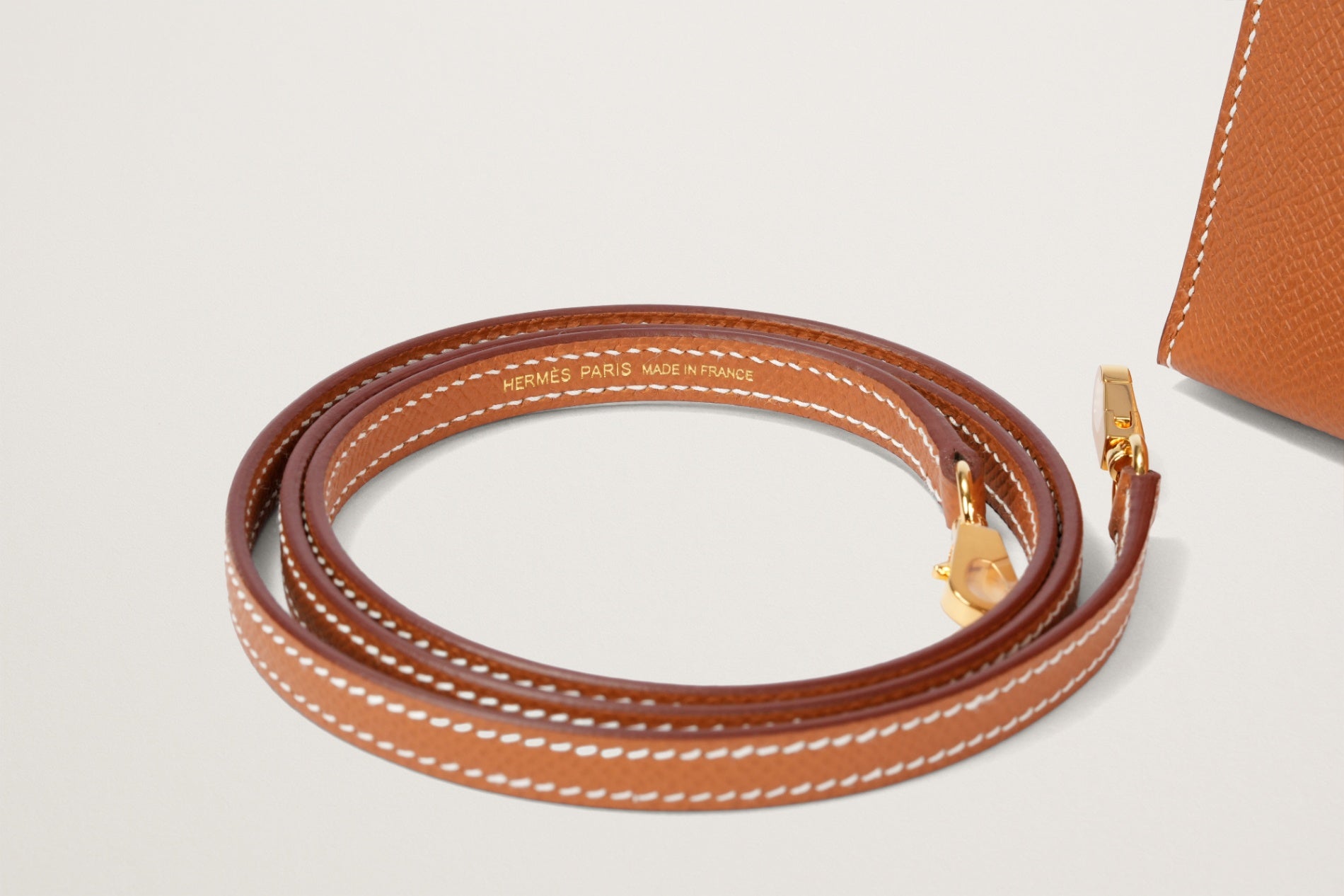 HERMES ミニケリー2 ゴールド