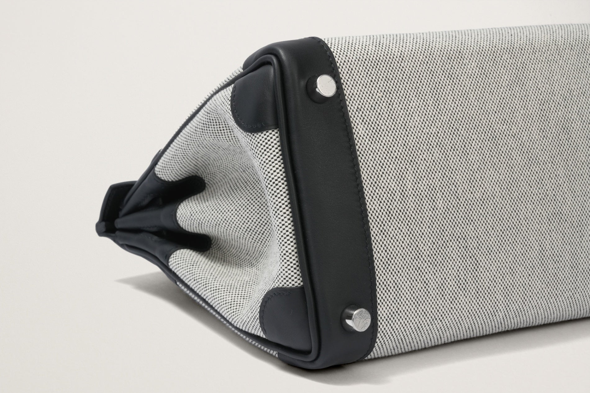 HERMES バーキン25 黒/エクリュ