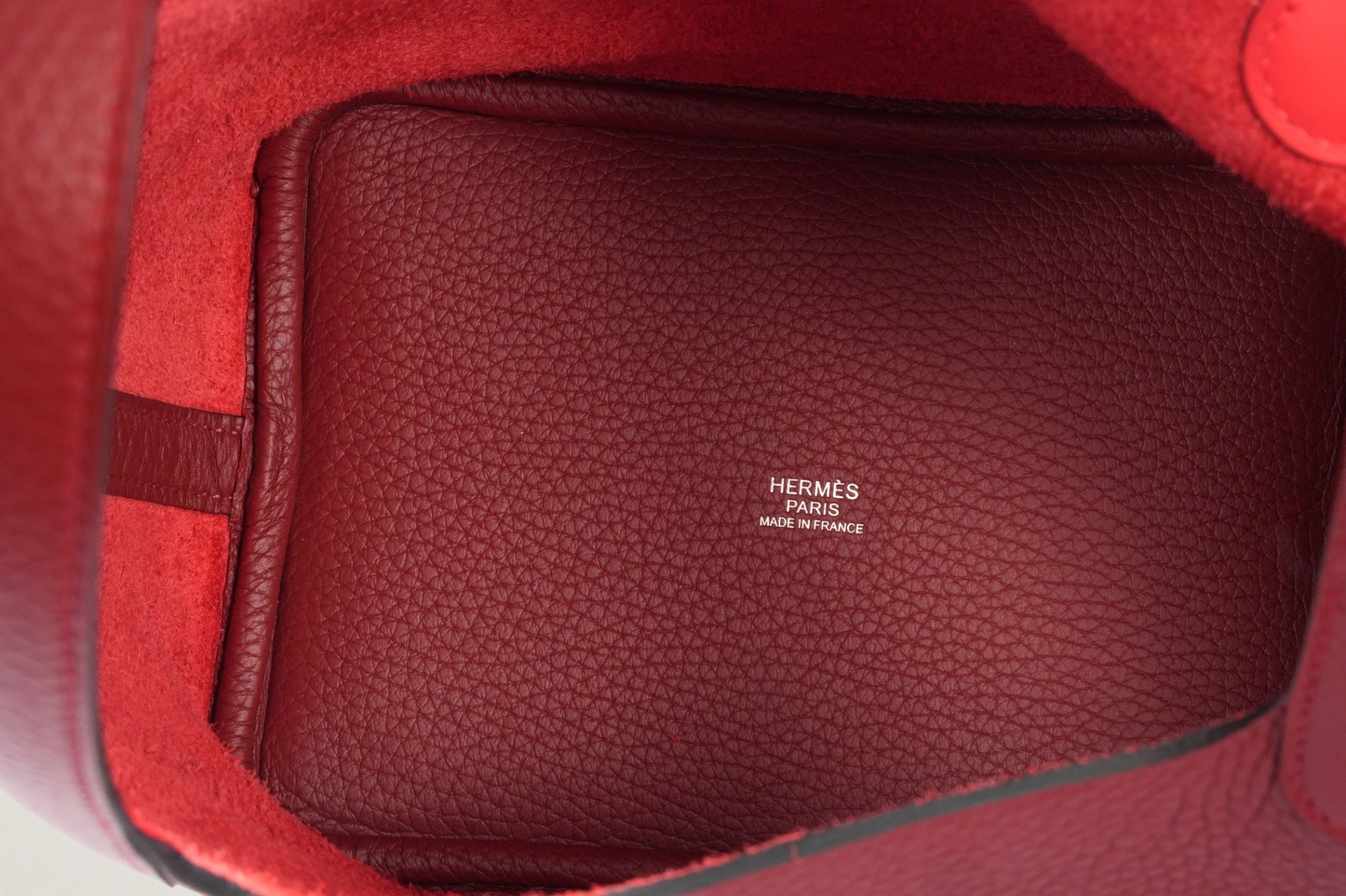 HERMES ピコタンロック18 ルージュアッシュ/ルージュラデュー