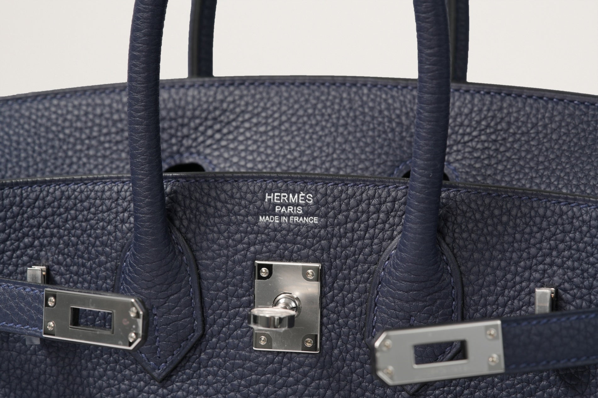HERMES バーキン25 ブルーニュイ