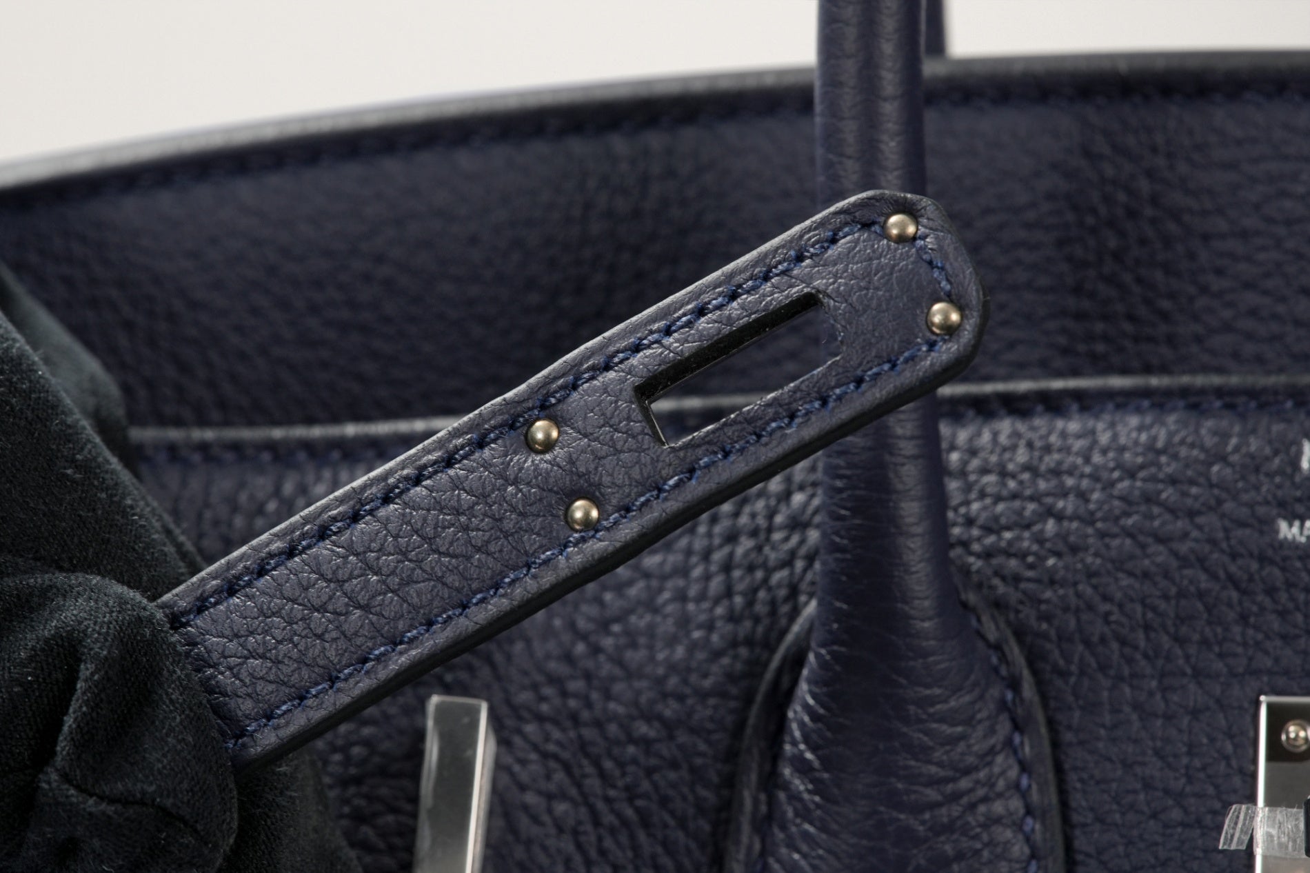 HERMES バーキン25 ブルーニュイ