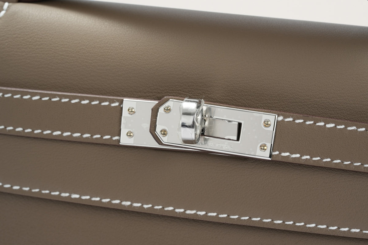 HERMES ポシェットケリー エトゥープ