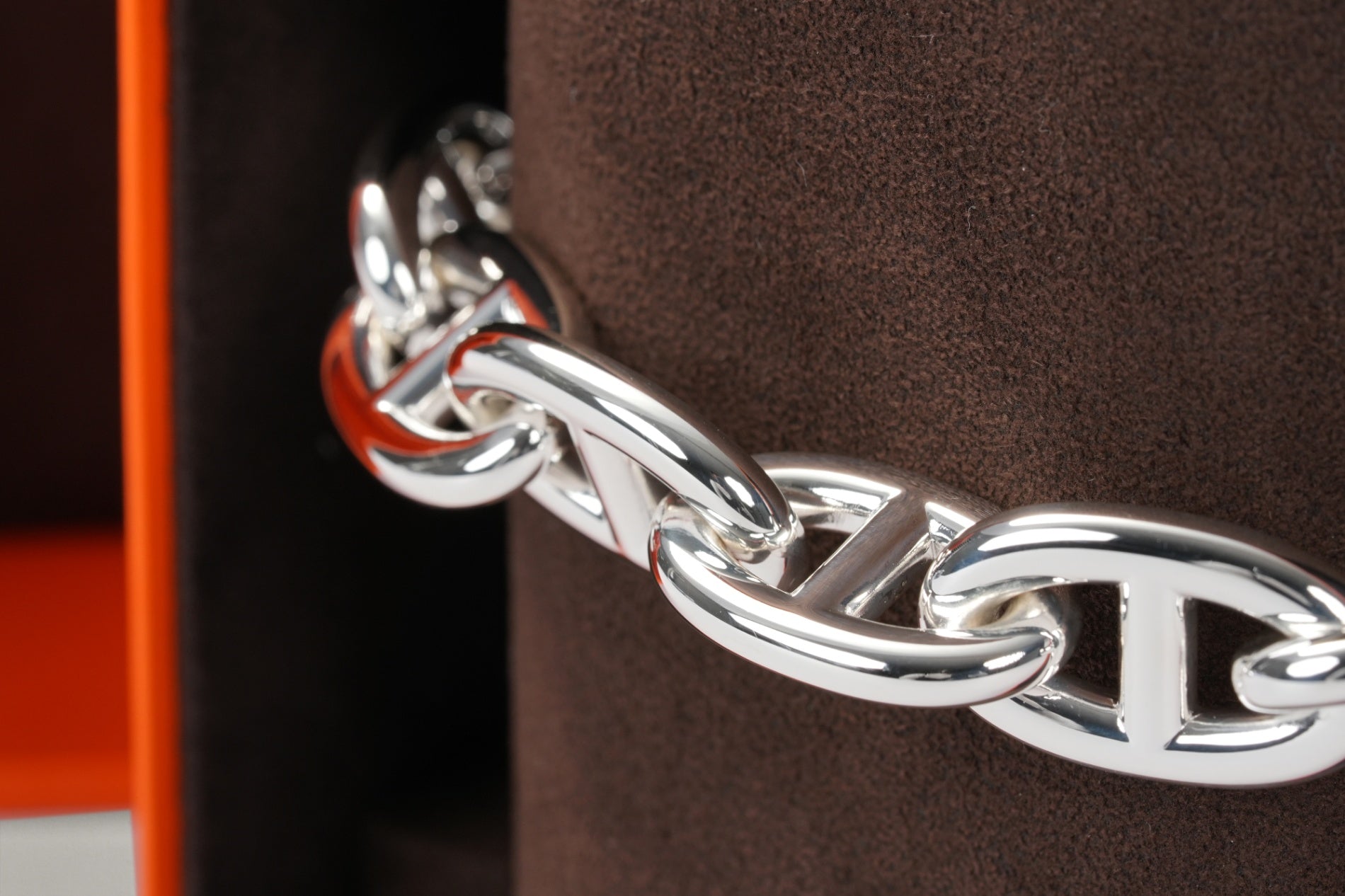 HERMES Ag925 シェーヌダンクルTGM 12コマ ブレスレット – GINZA SATAKE