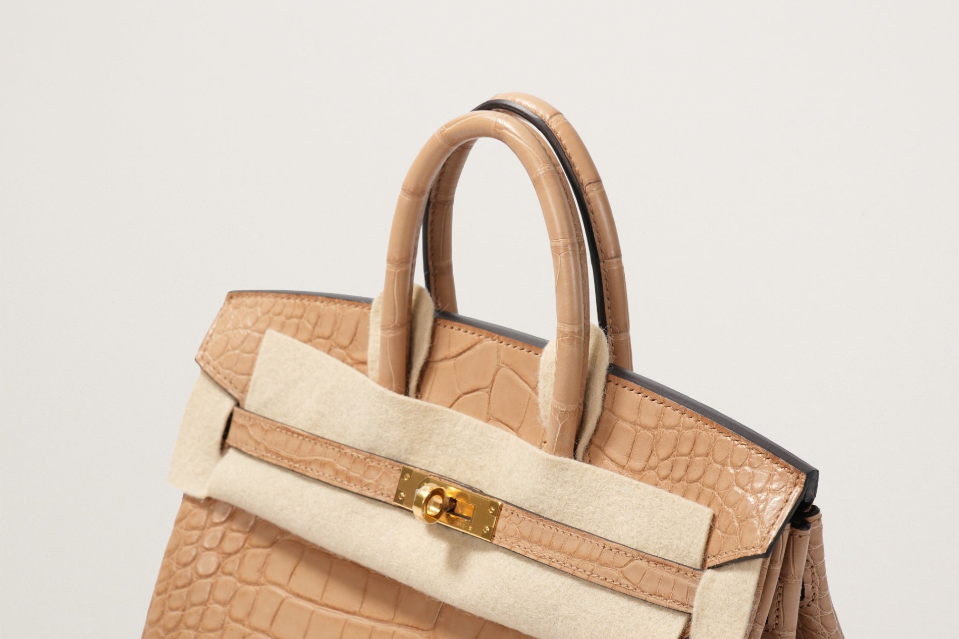 HERMES バーキン25 クロコダイル チャイ