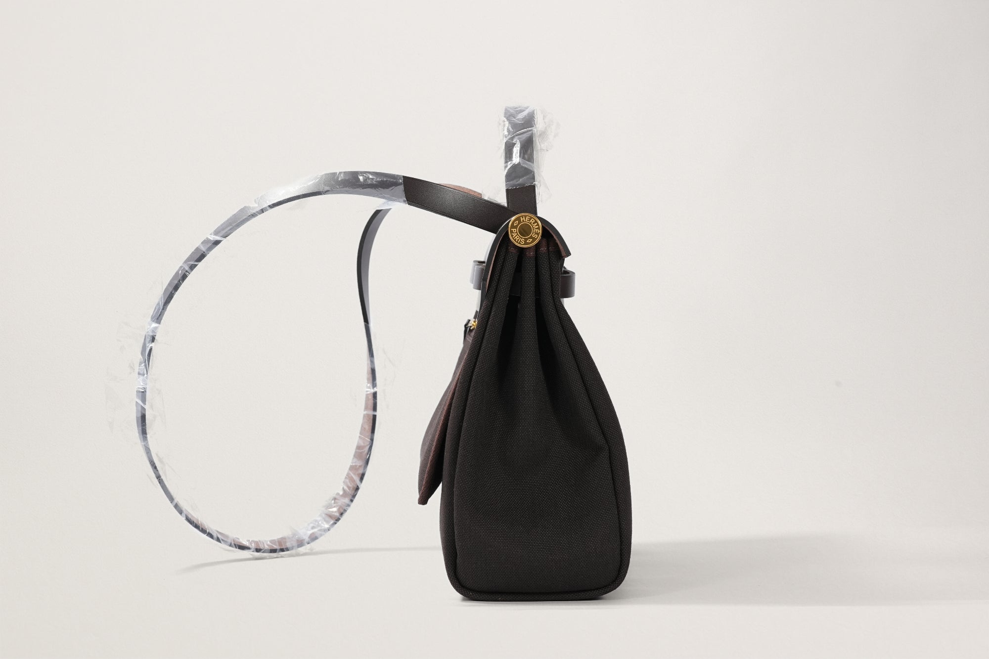 新品　未使用　エルメス　HERMES エールバッグ　ミニ　エベンヌ　ゴールド金具 新品 未使用 エルメス HERMES エールバッグ ミニ エベンヌ ゴールド