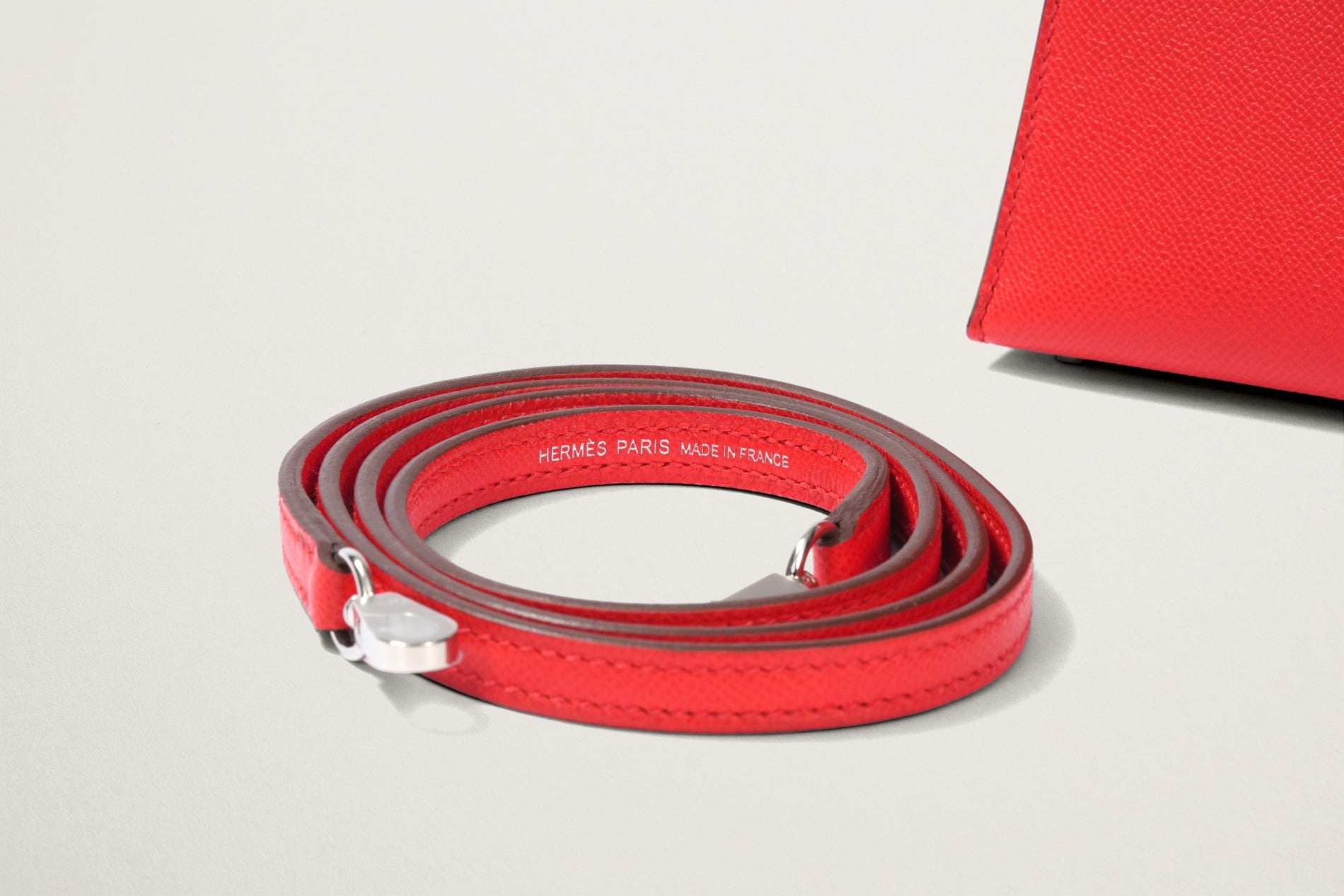 HERMES ミニケリー2 ルージュクー