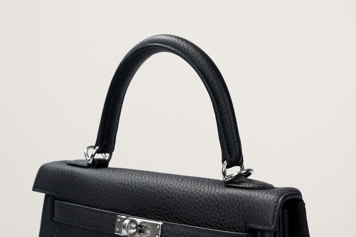 HERMES ケリー 25 内縫い 黒