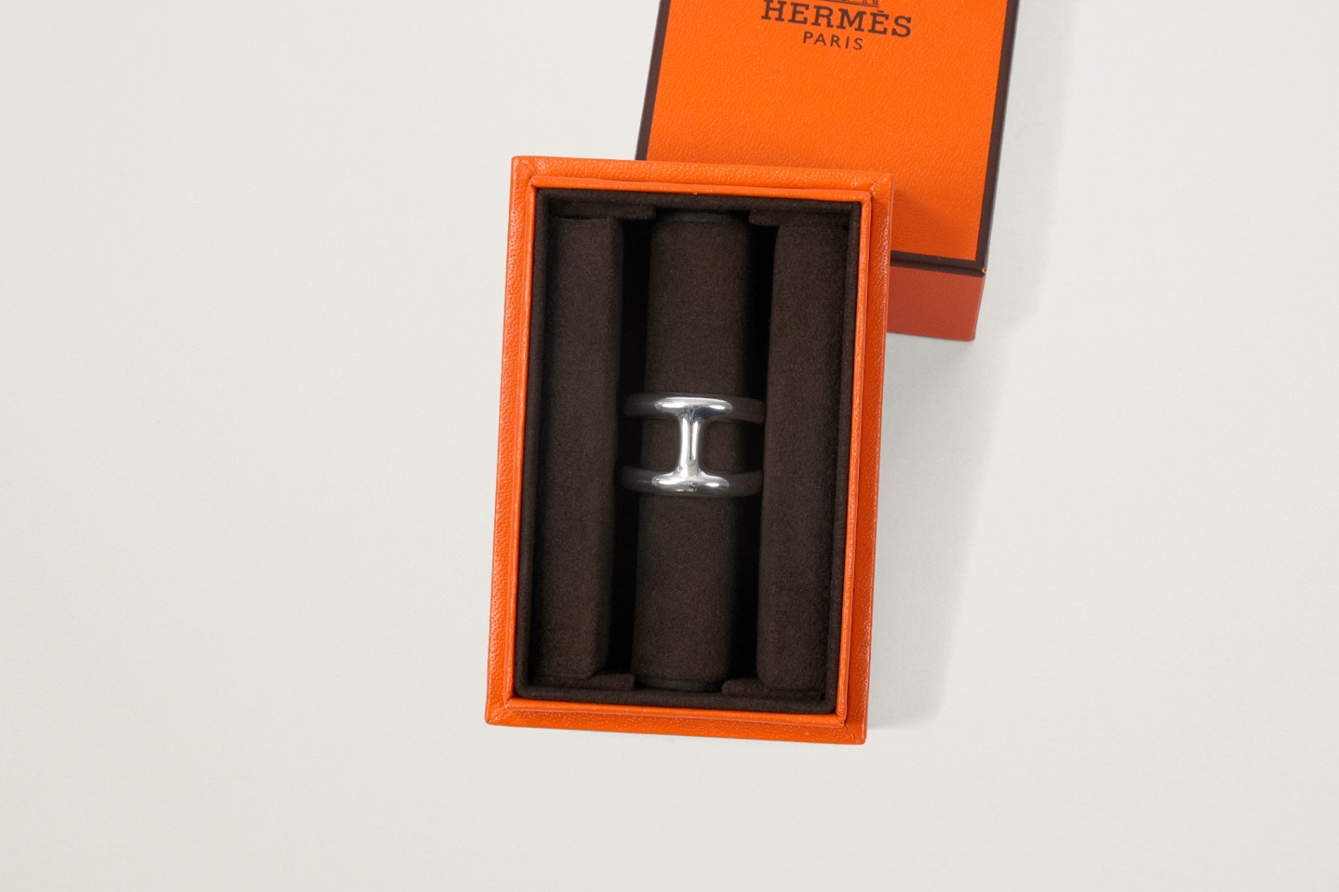 HERMES Ag925 オスモズGM リング