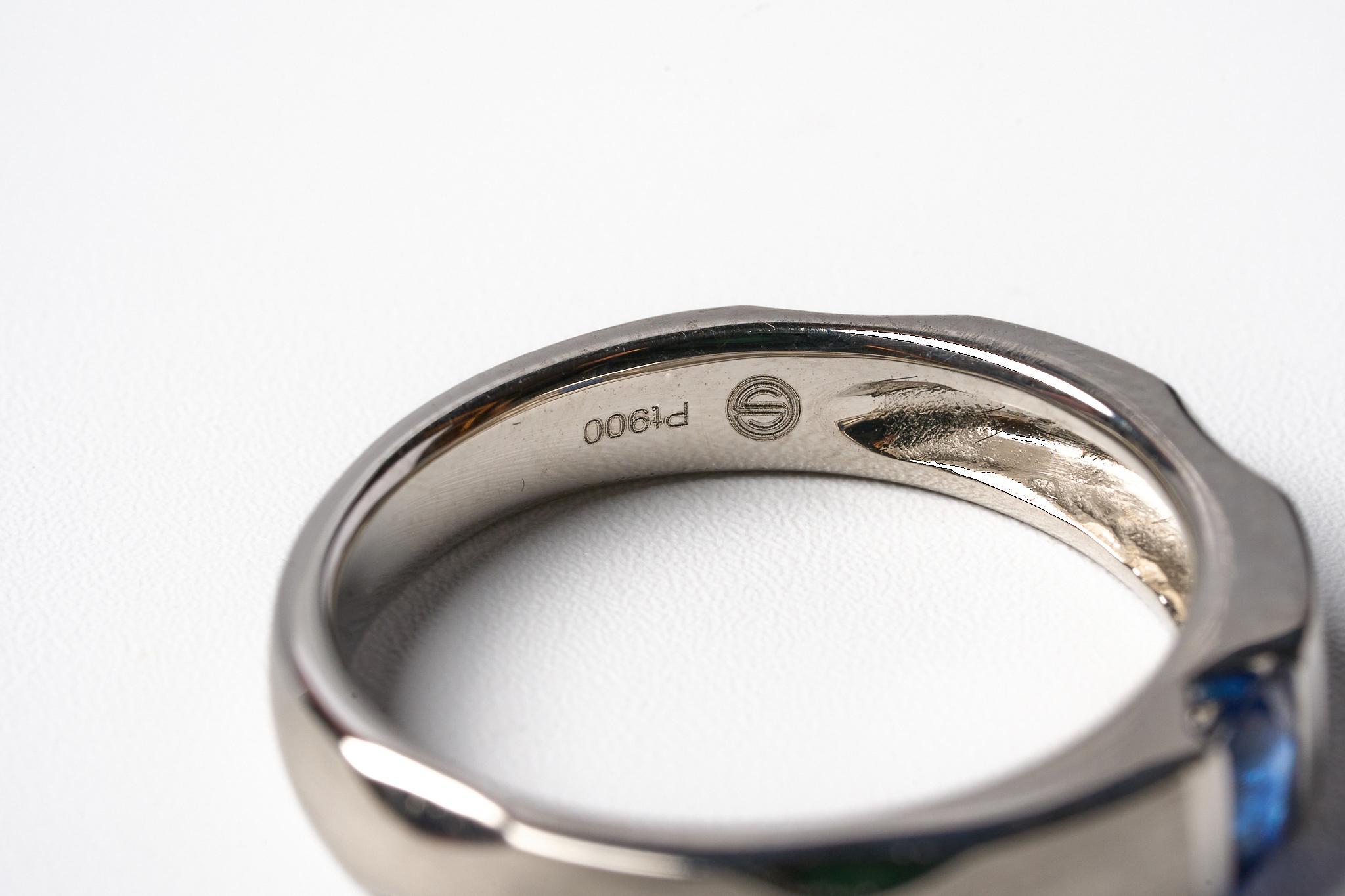 pt900 リング6.32gスタータサファイア pt900 リング6.32gスタータサファイア 楽天市場】【新品仕上げ