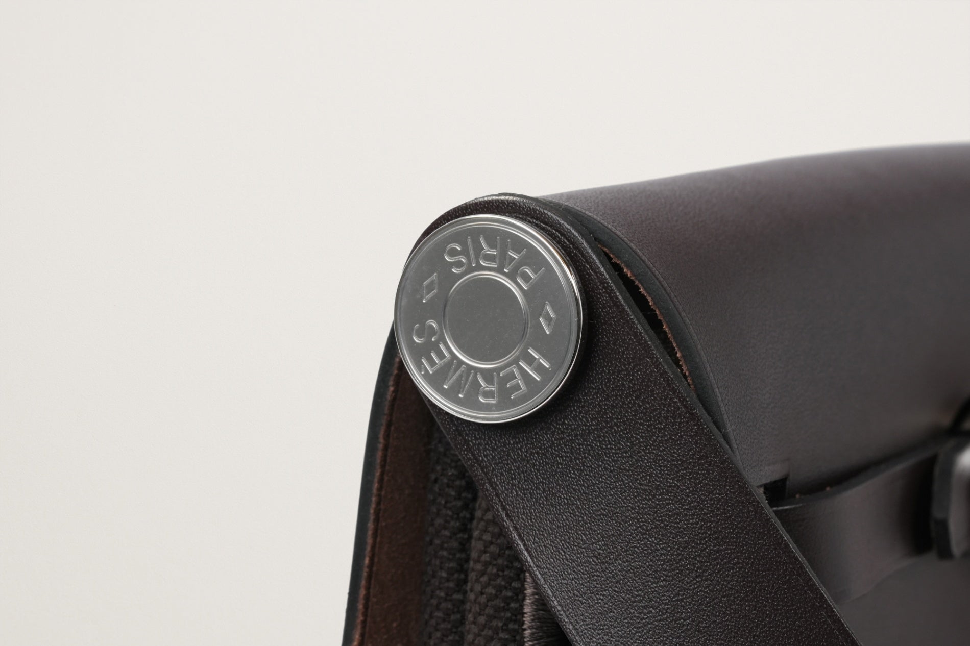 HERMES エールバッグミニ エベンヌ