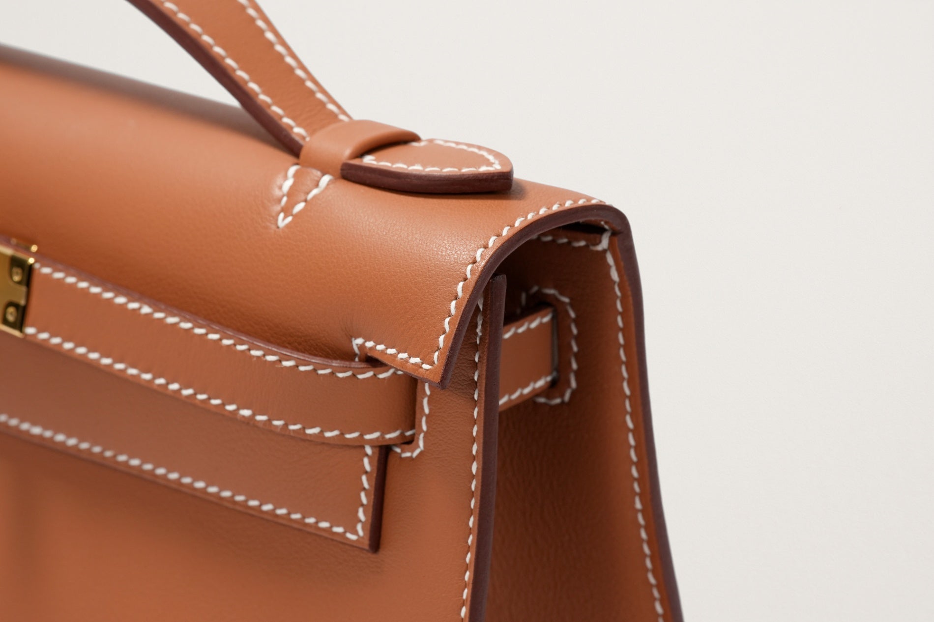 HERMES ポシェットケリー ゴールド