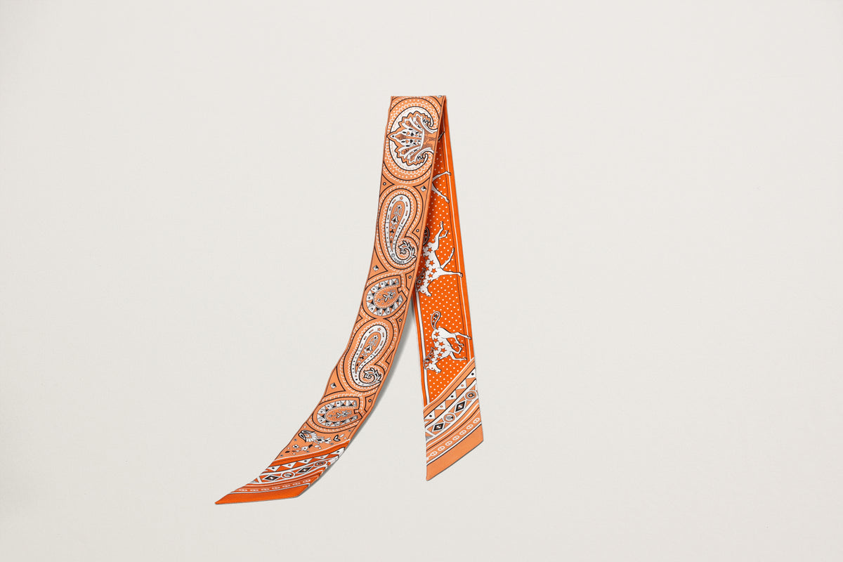 HERMES ツイリー《シュヴァル・ドゥ・クール・バンダナ》 – GINZA SATAKE