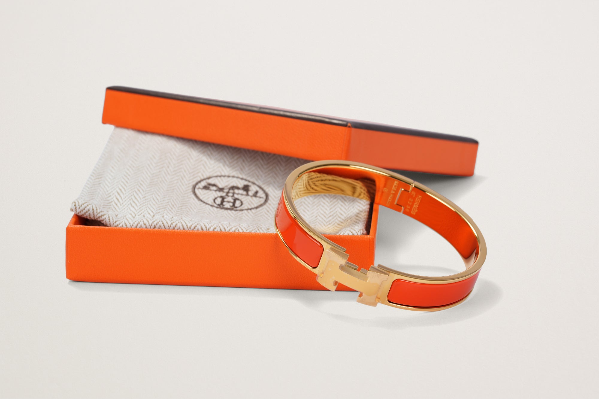 HERMES  《クリックH》GM エナメル ブレスレット