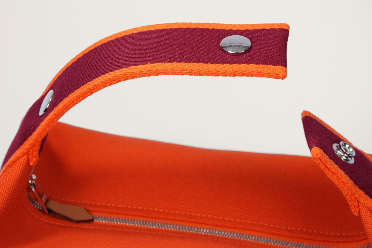 HERMES ポーチ 《ブリッド・ア・ブラック》 PM オランジュフー