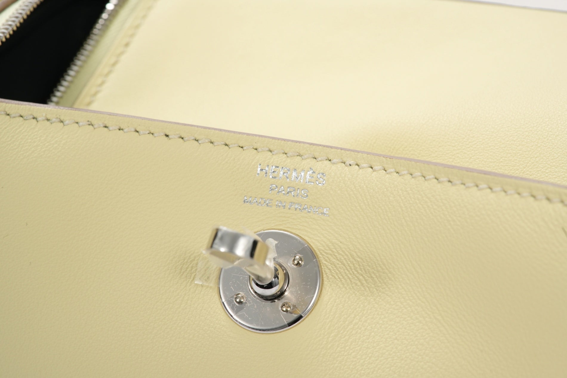 HERMES ミニリンディ2 ジョーヌミルトン/ヴェールマングローブ