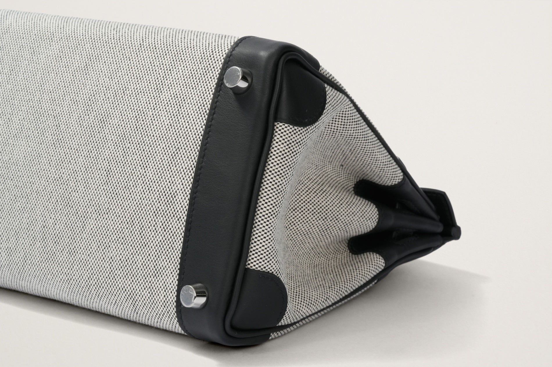 HERMES バーキン25 黒/エクリュ