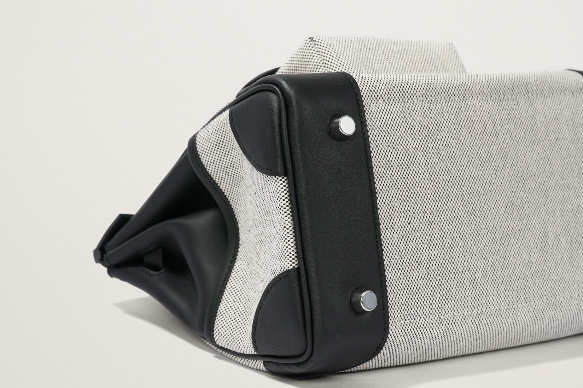 HERMES バーキン25カーゴ 黒／エクリュ