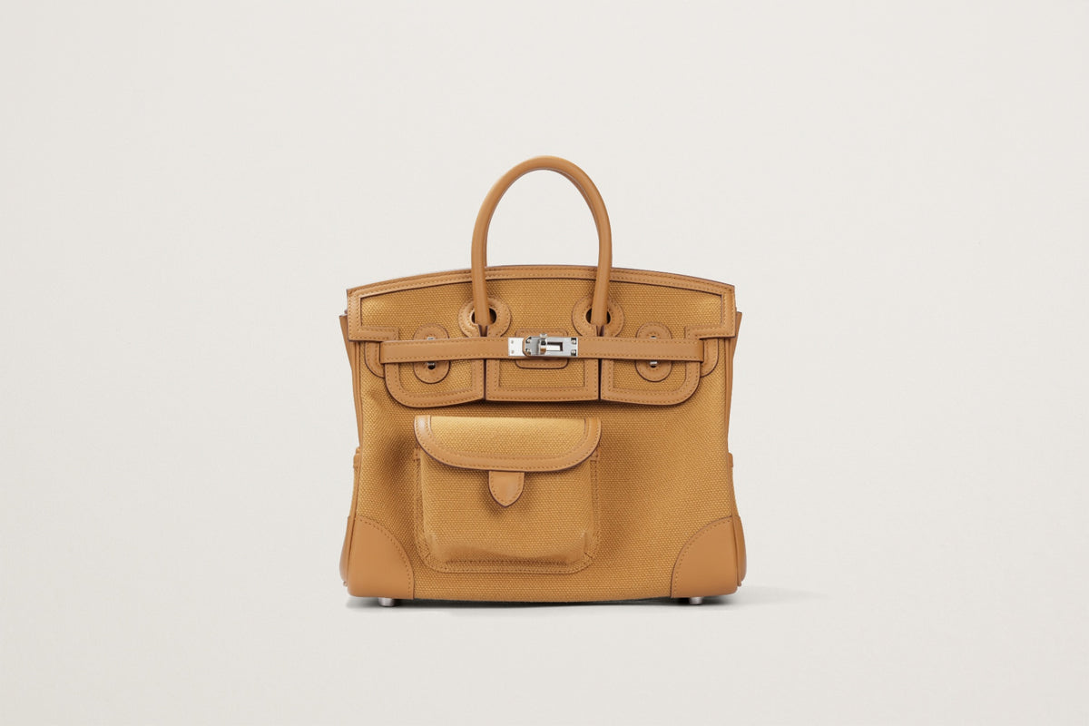 HERMES バーキン25カーゴ デゼール/セサミ