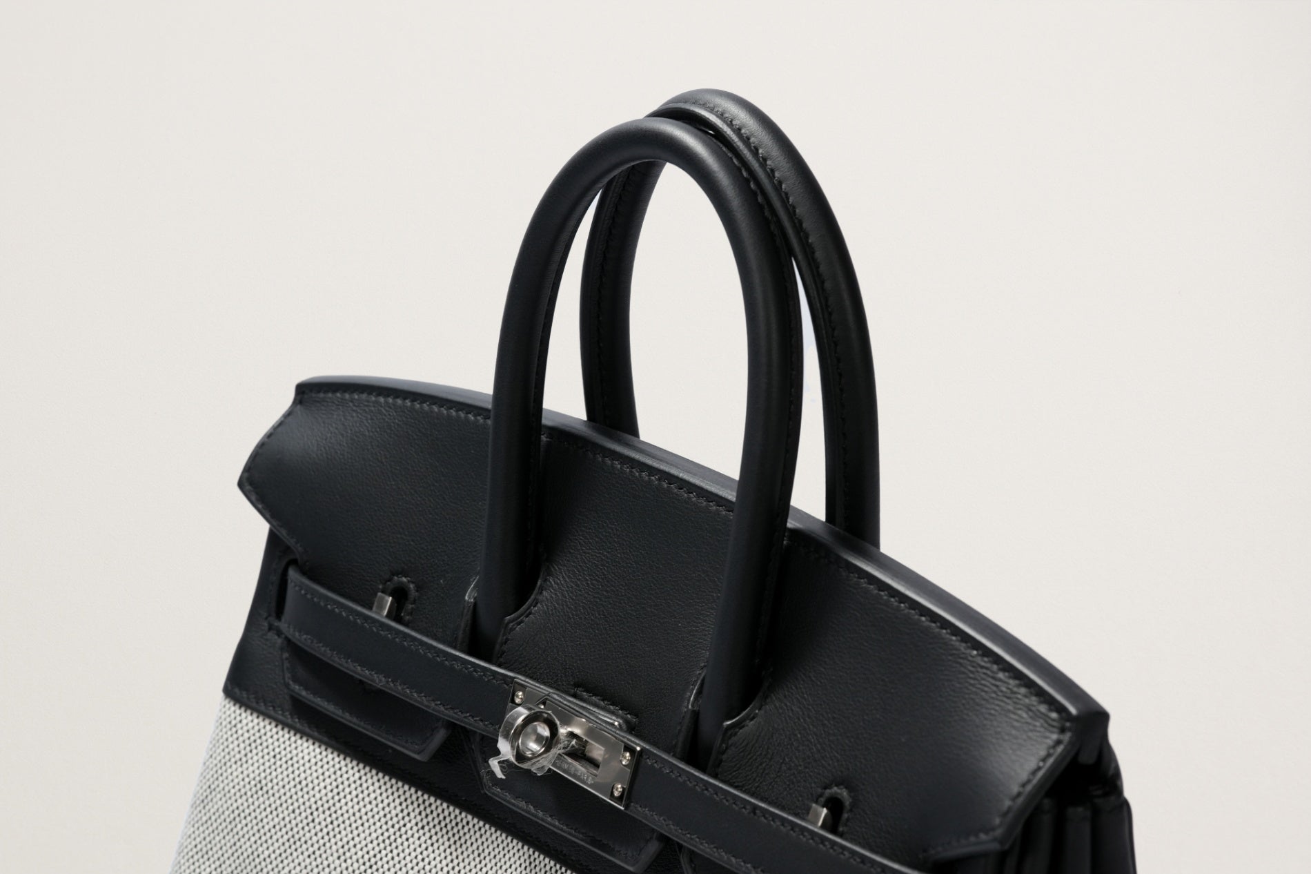 HERMES バーキン25 黒/エクリュ