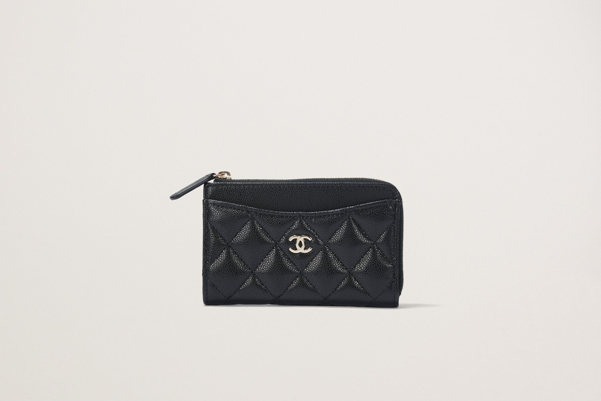 CHANEL クラシック ジップ カードケース