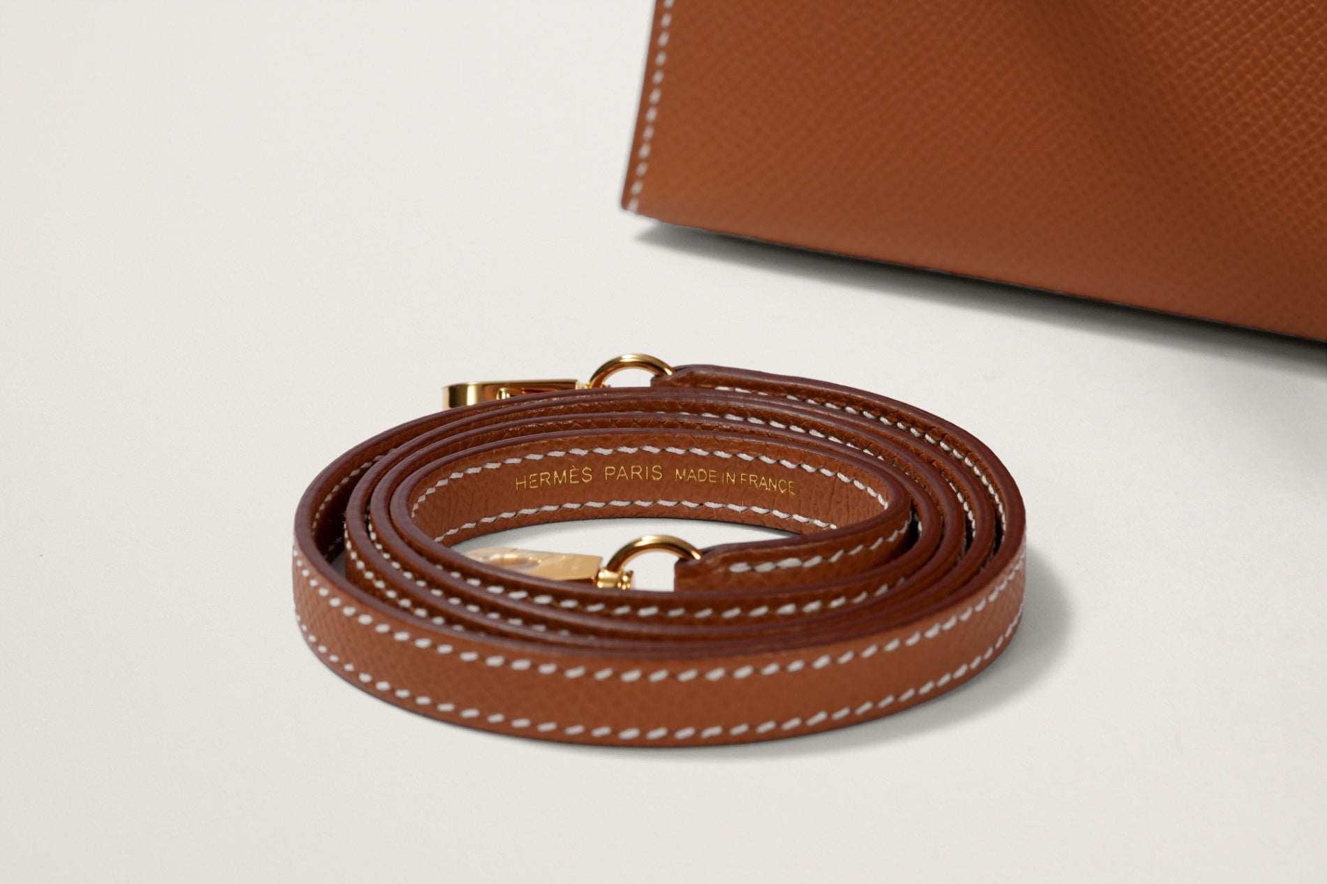 HERMES ミニケリー2 ゴールド