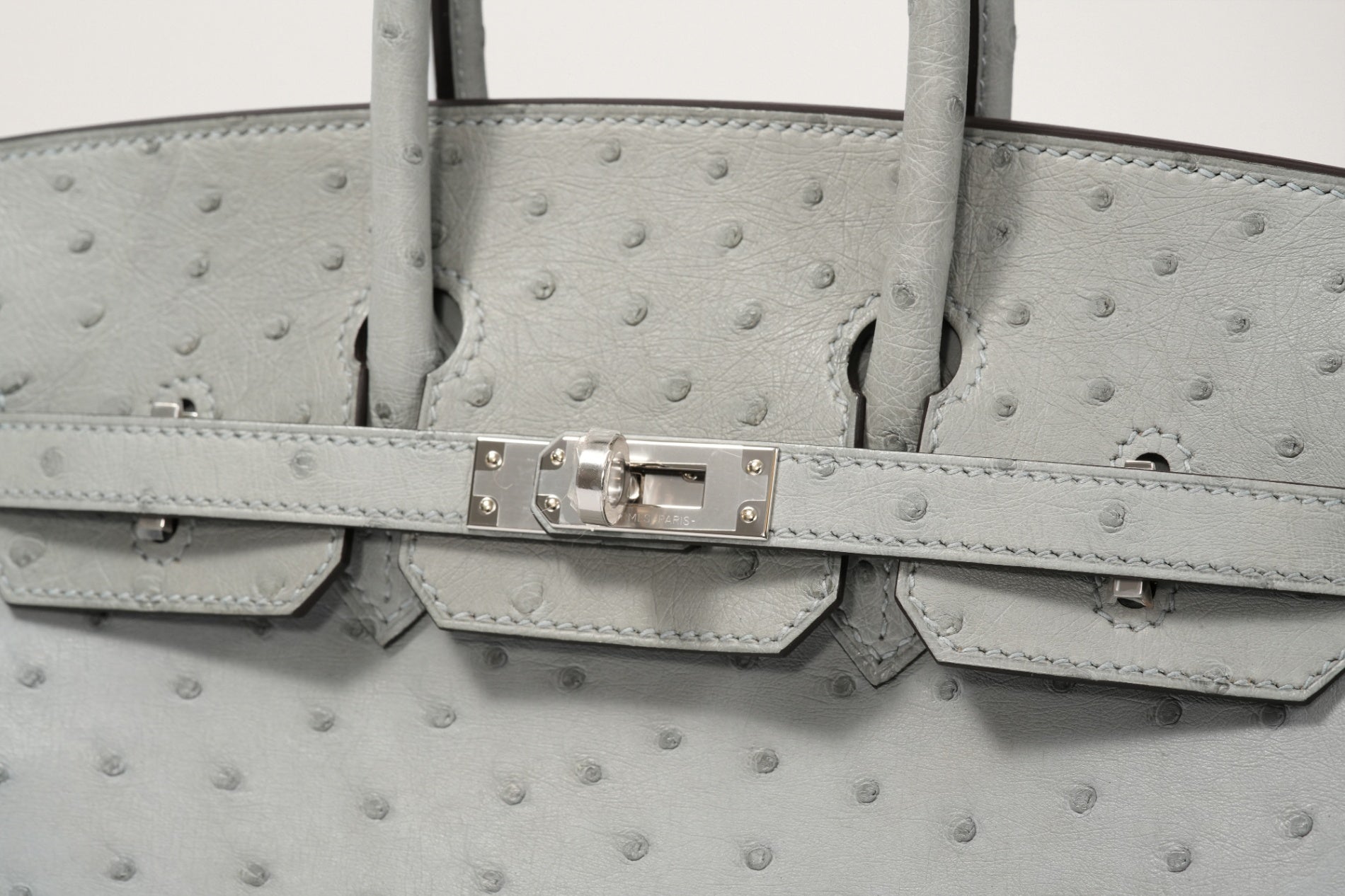 HERMES バーキン25 ブルーグラシエ