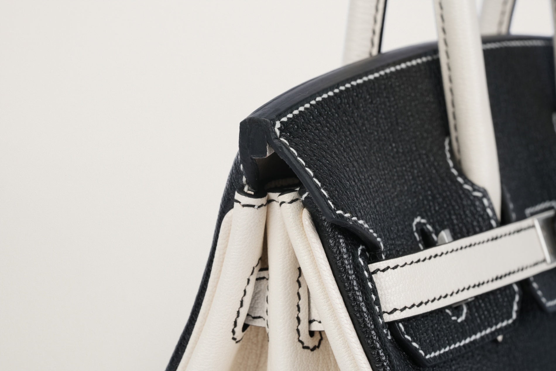 HERMES バーキン25 スペシャルオーダー 黒/ナタ