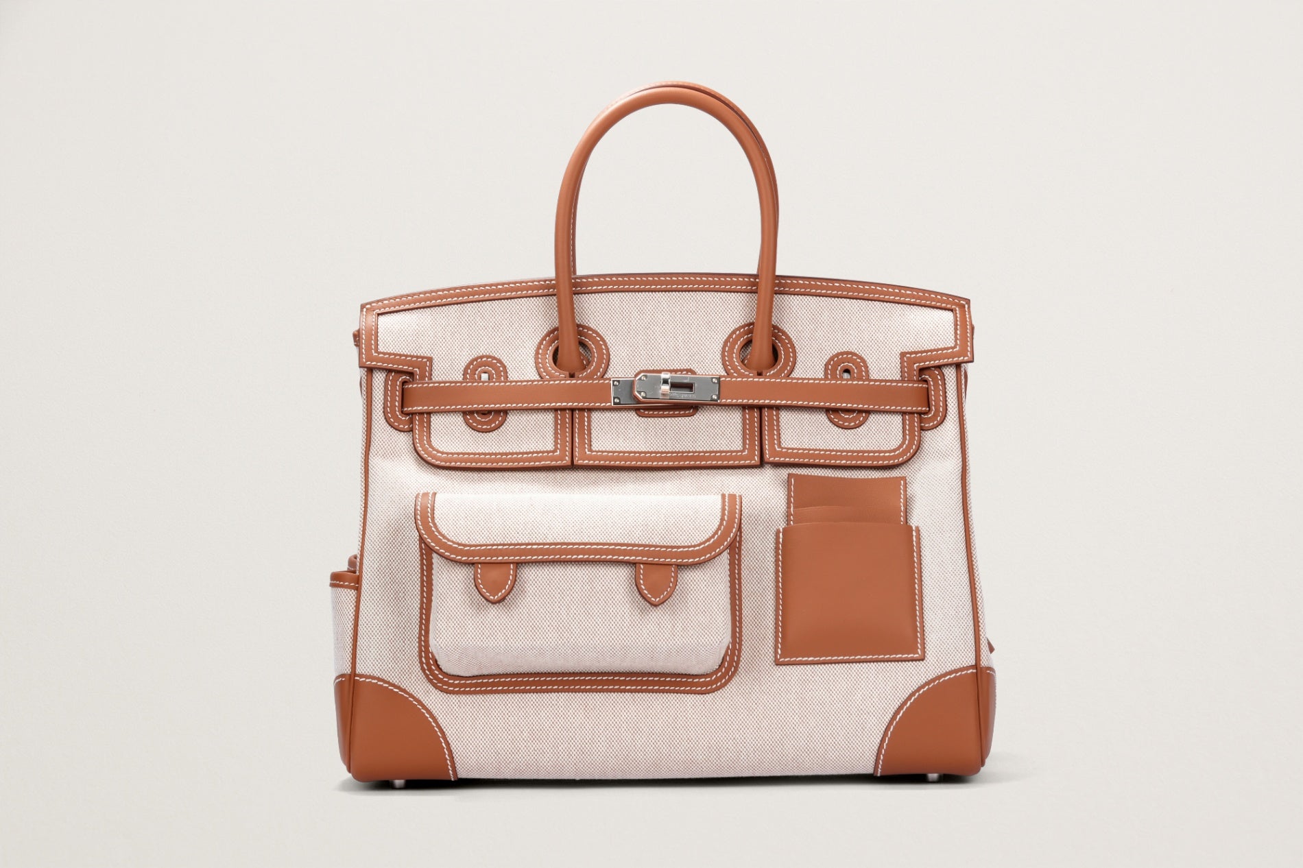 HERMES バーキン35 カーゴ ゴールド/エクリュ