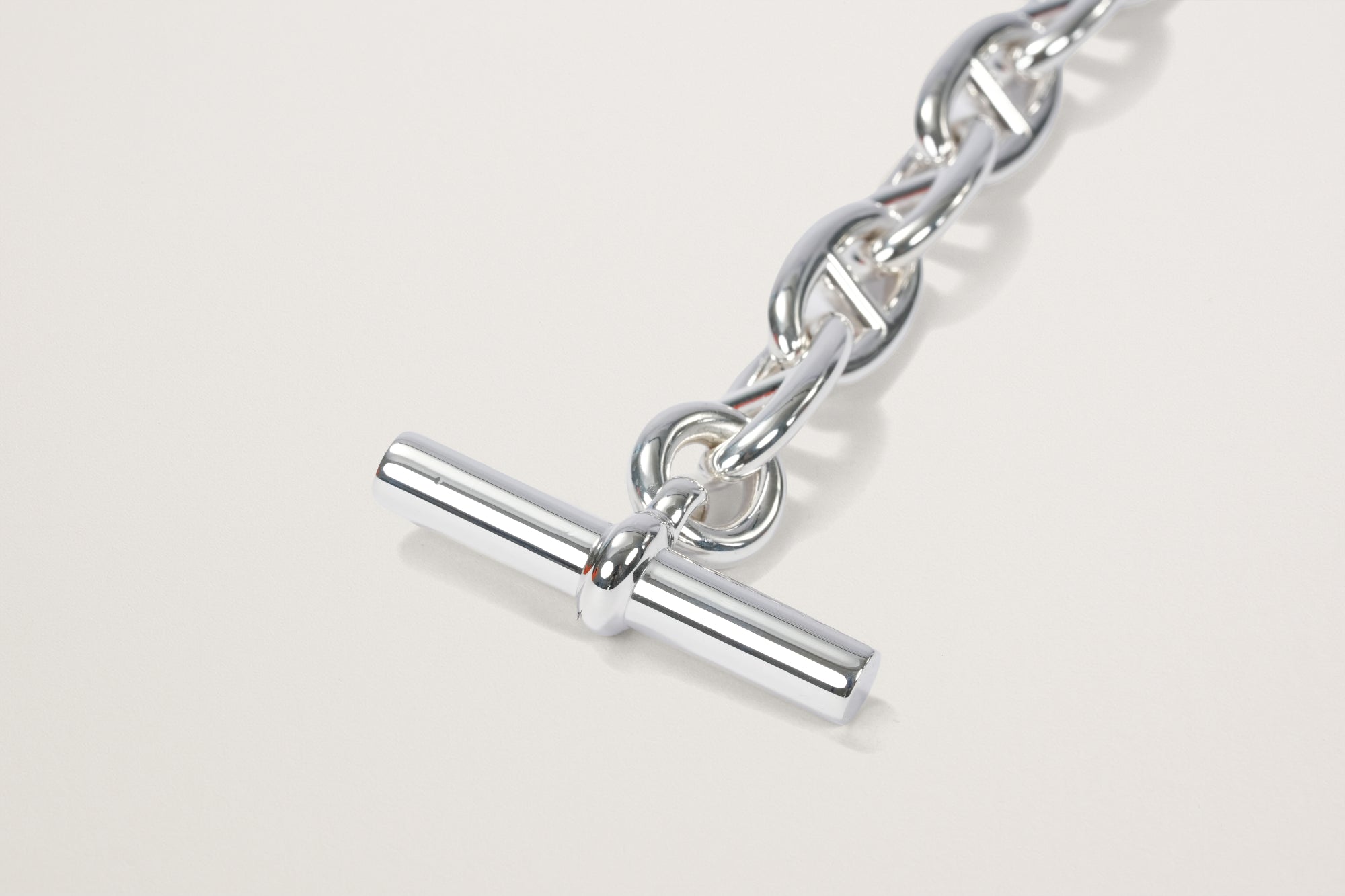 HERMES シェーヌダンクル GM 14コマ ブレスレット – GINZA SATAKE