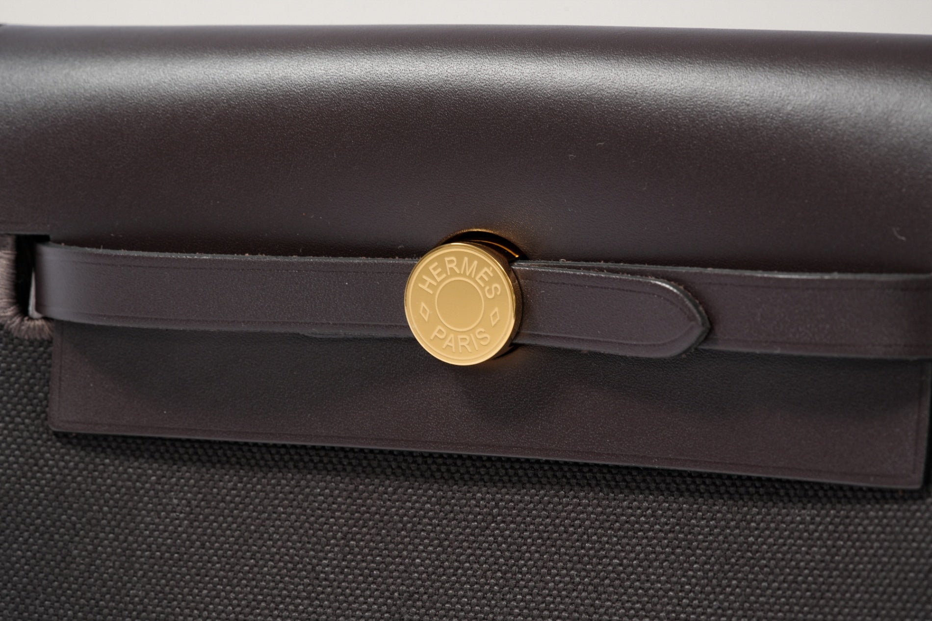 HERMES エールバッグミニ エベンヌ