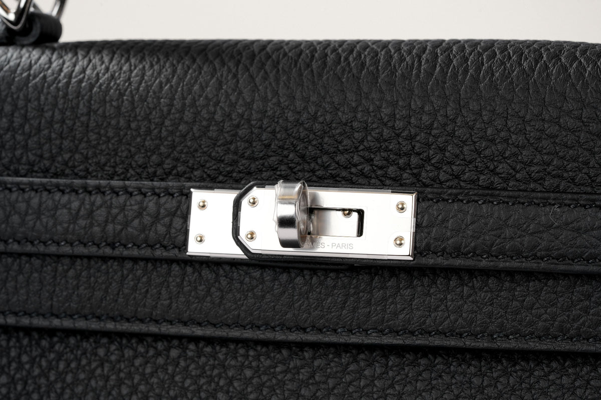 HERMES ケリー 25 内縫い 黒
