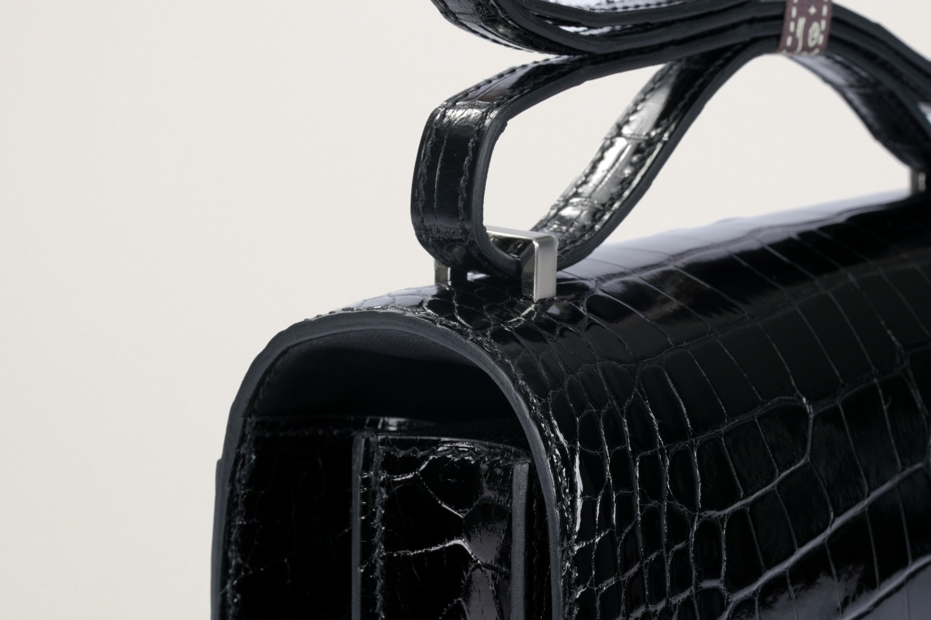 HERMES コンスタンスミニ クロコダイル 黒