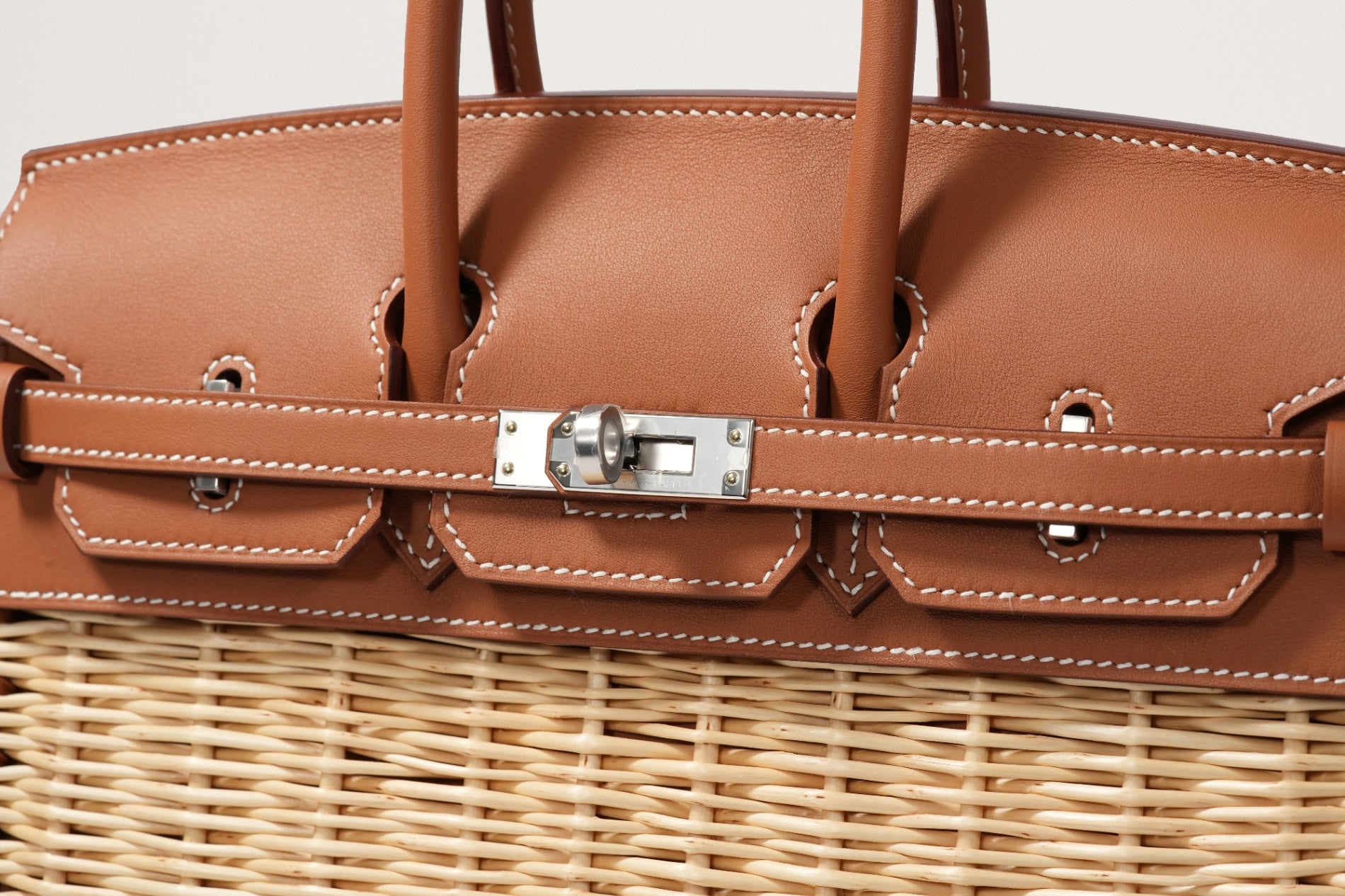 HERMES バーキン25 ピクニック フォーブ/ナチュラル