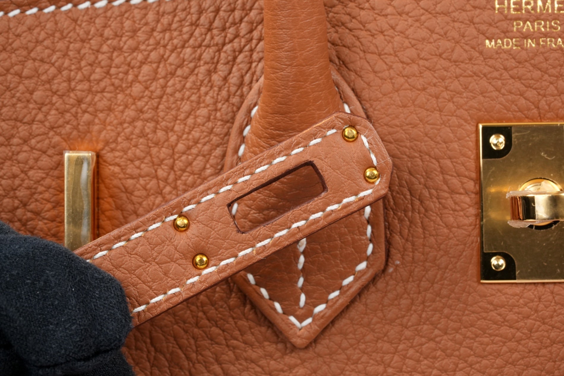 HERMES バーキン25 ゴールド