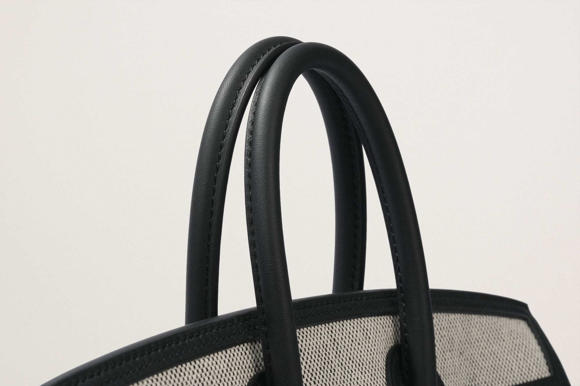 HERMES バーキン25 カーゴ 黒/エクリュ