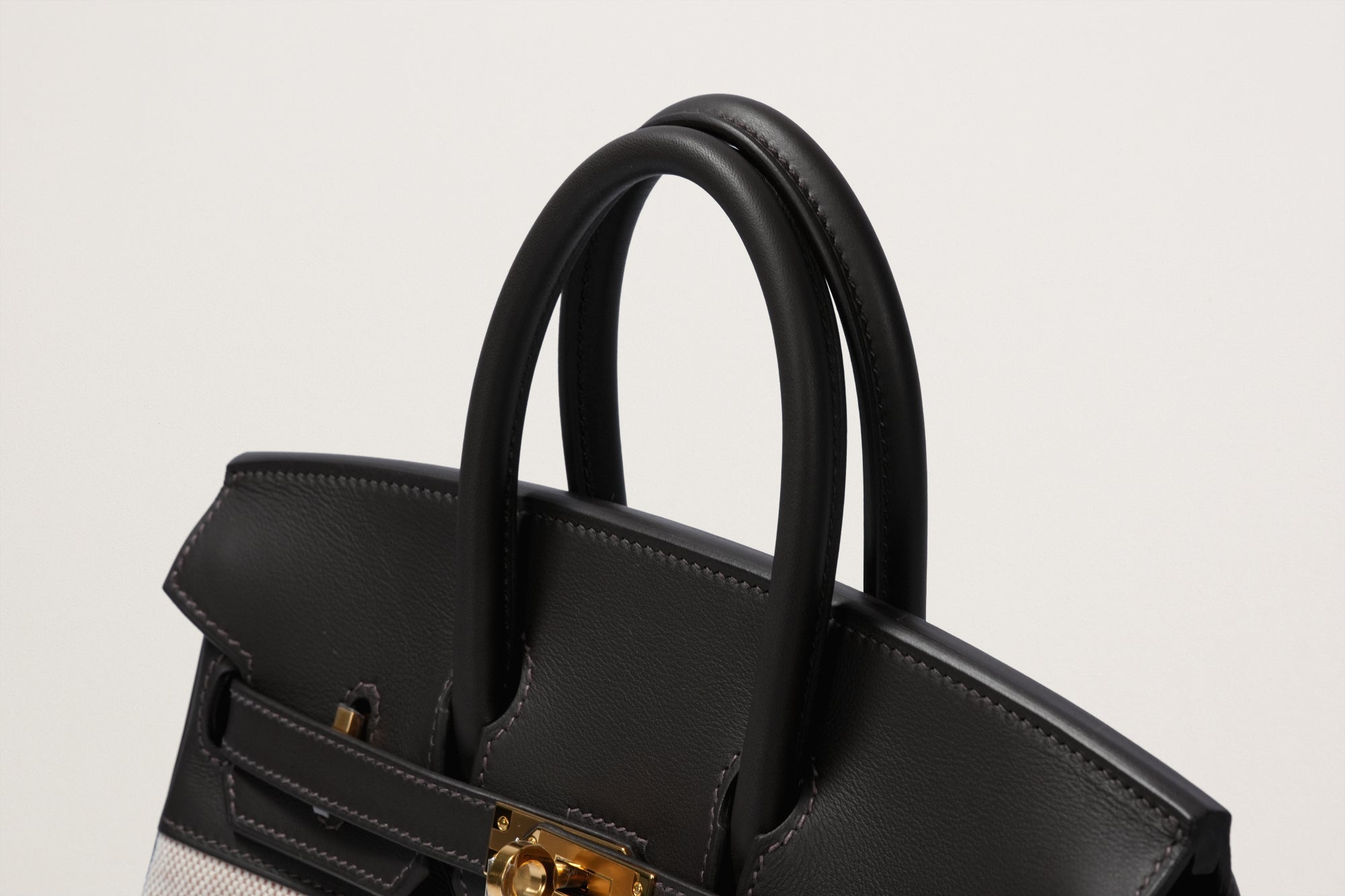 HERMES バーキン25 ベブラン/エクリュ