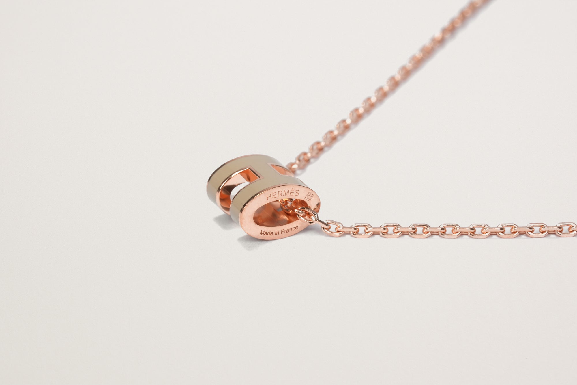 HERMES ミニポップH ネックレス
