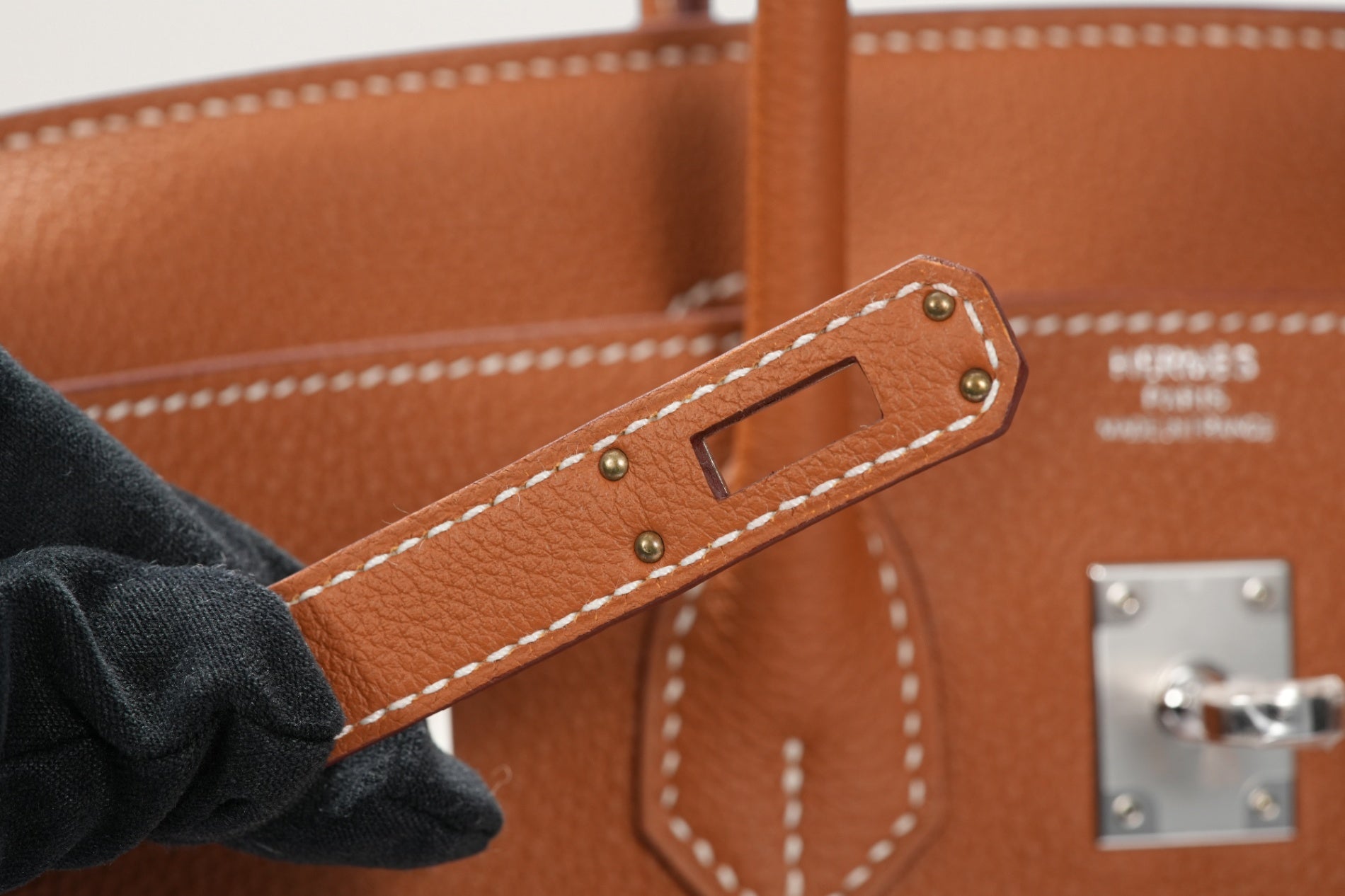 HERMES バーキン25 ゴールド