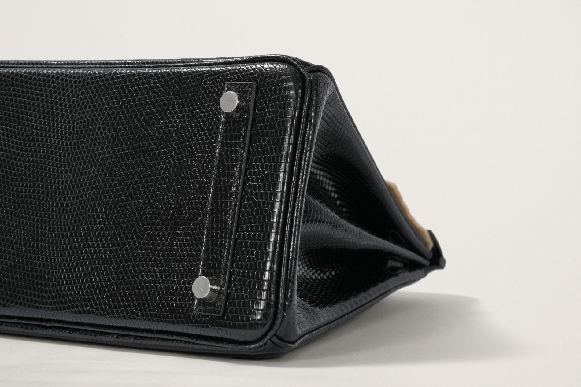 HERMES バーキン25 リザード 黒