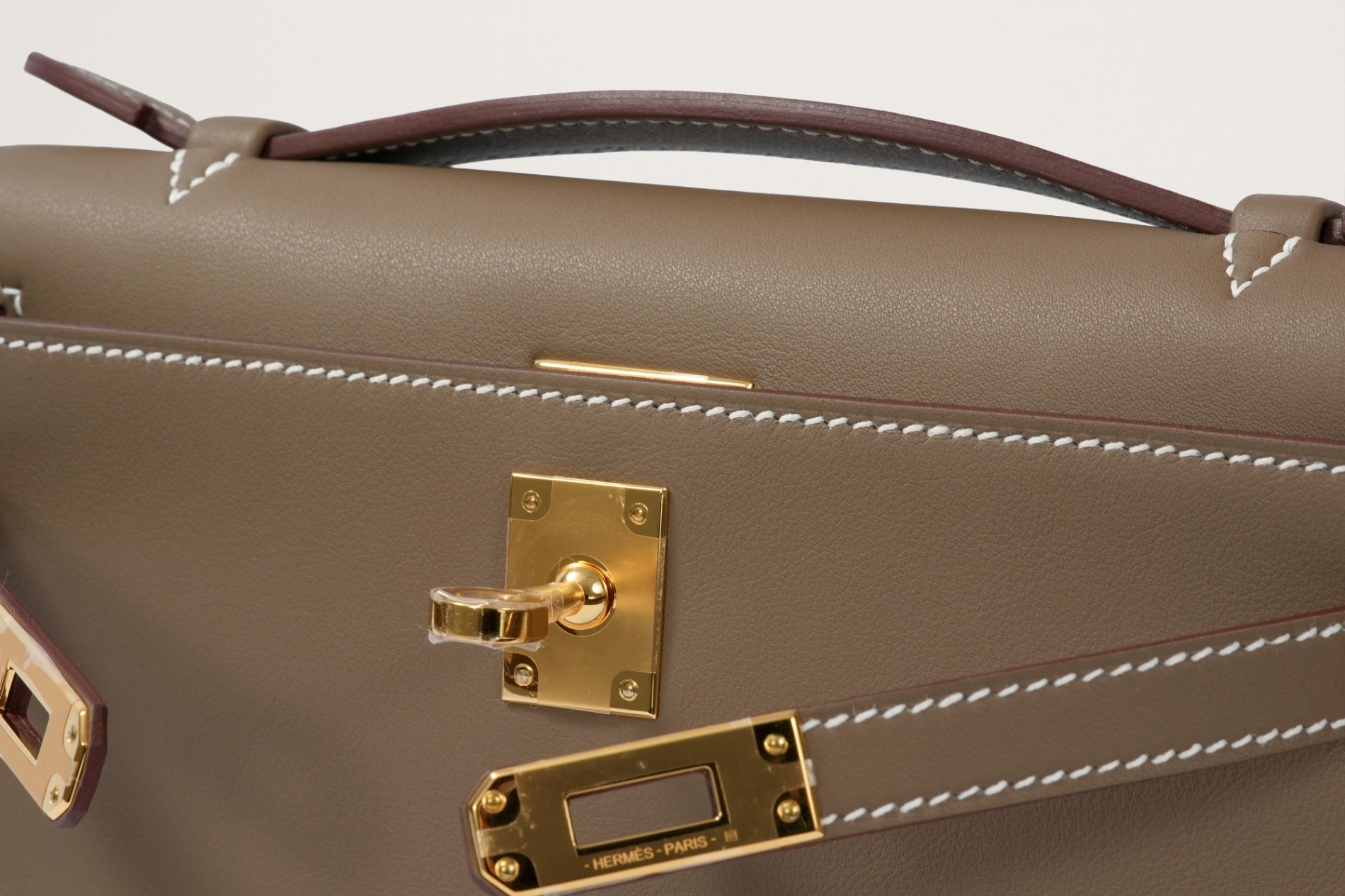 HERMES ポシェットケリー エトゥープ