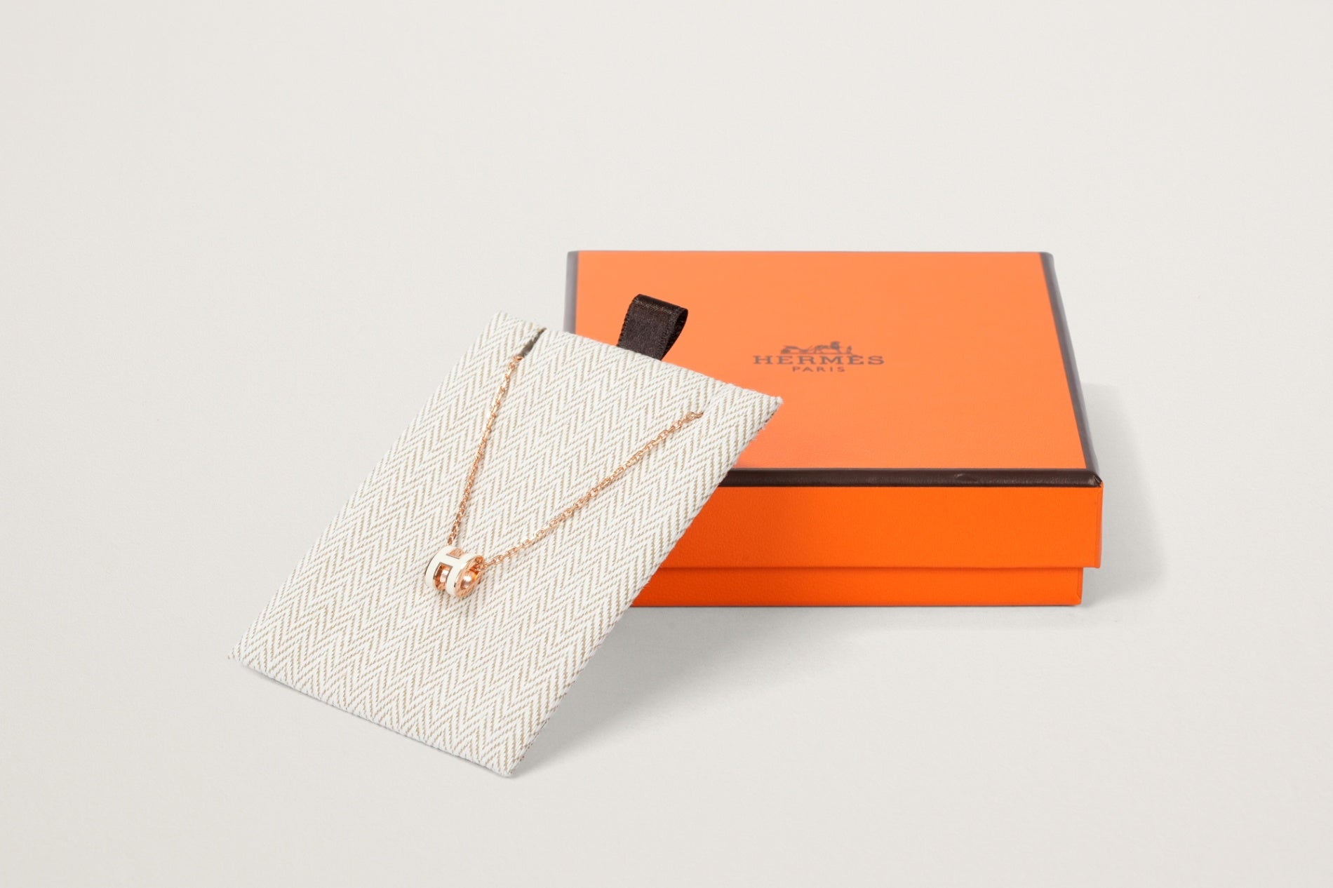 HERMES ミニポップH ネックレス